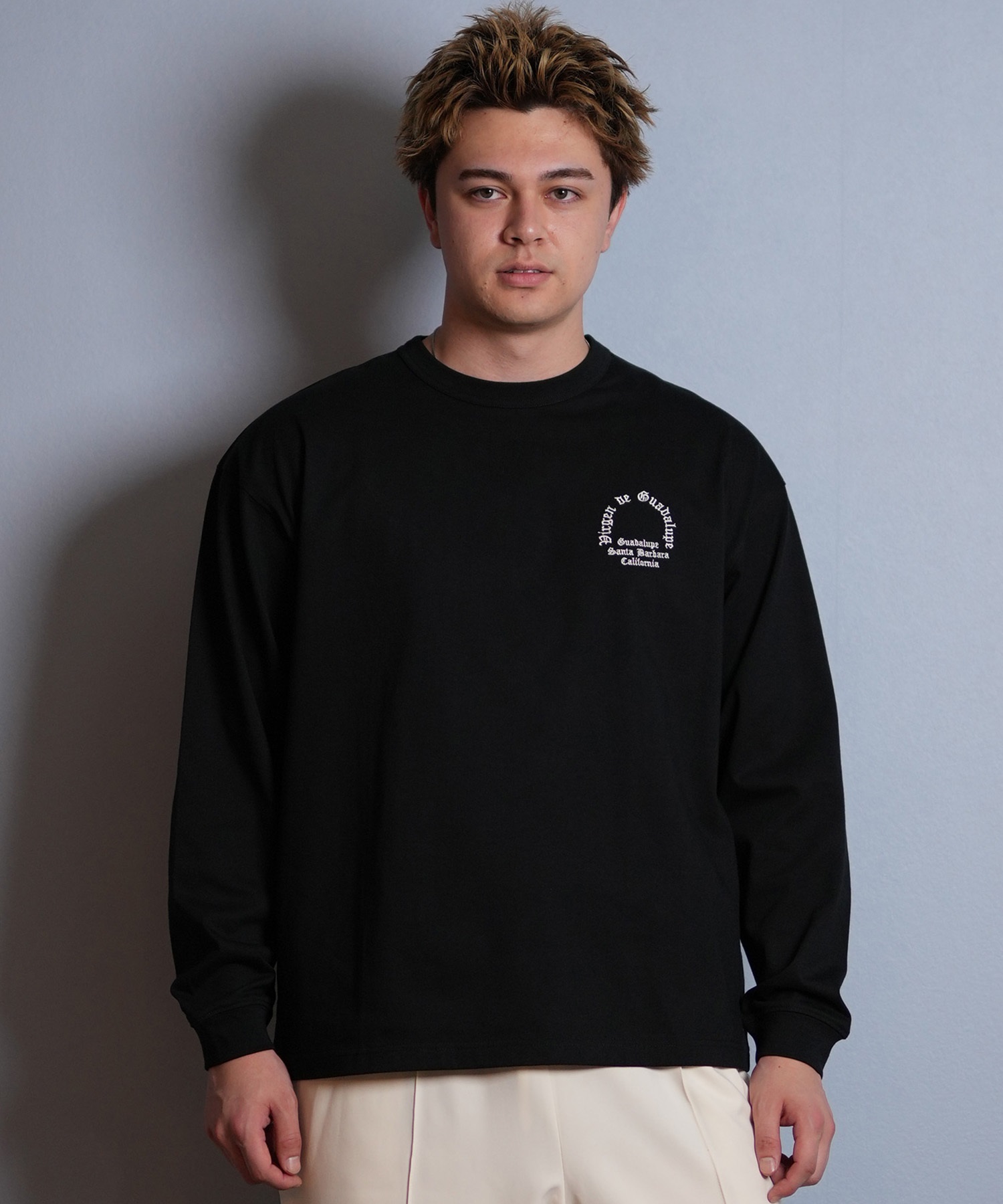 DEAR LAUREL ディアローレル 長袖 Tシャツ ロンT メンズ バック