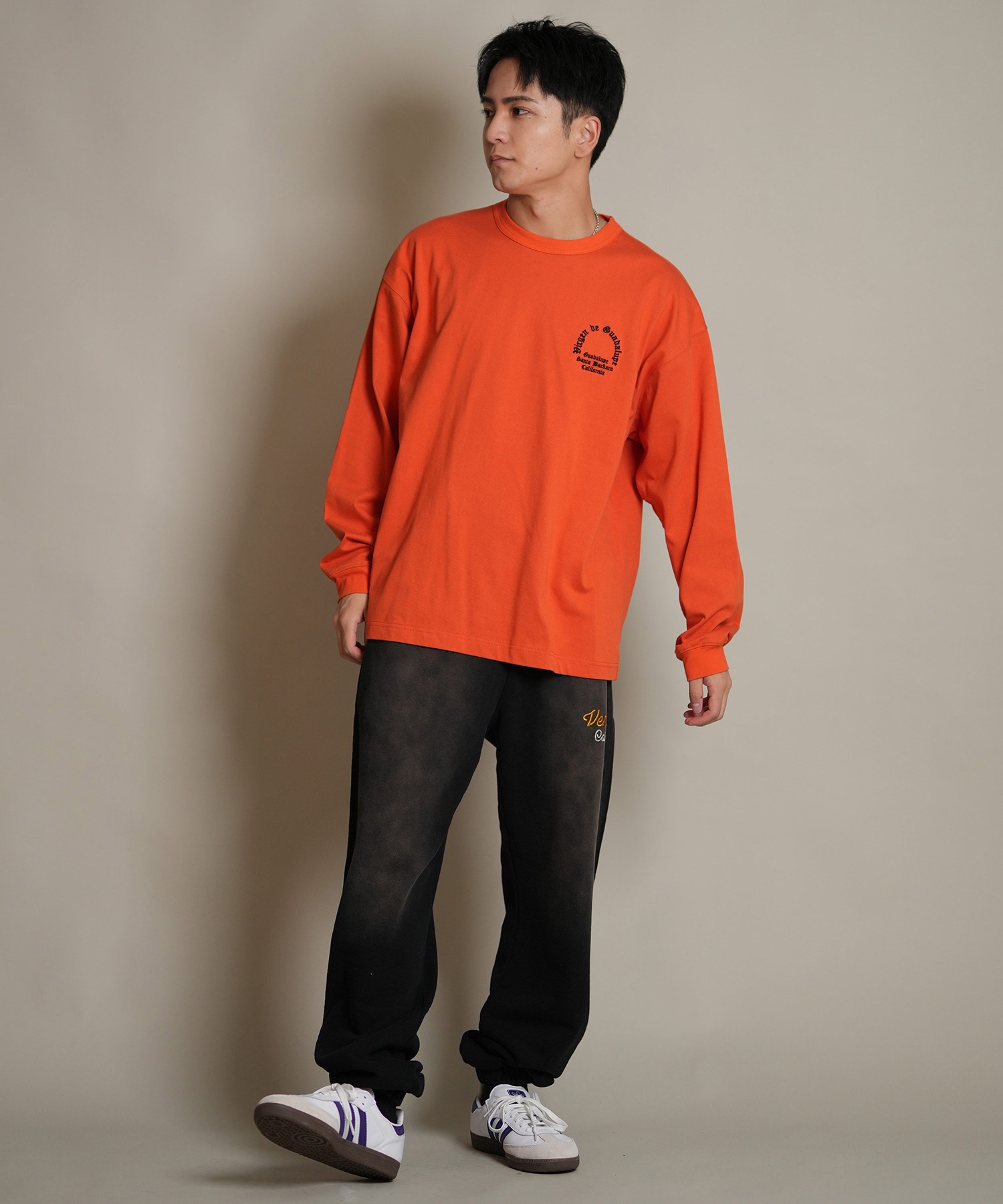 DEAR LAUREL ディアローレル 長袖 Tシャツ ロンT メンズ バック