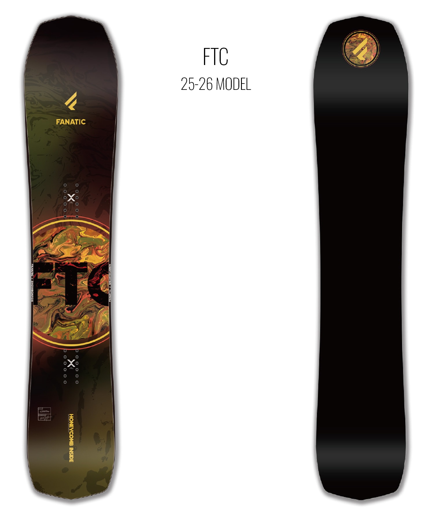 FANATIC ファナティック エフティーシー スノーボード 板 メンズ 25-26