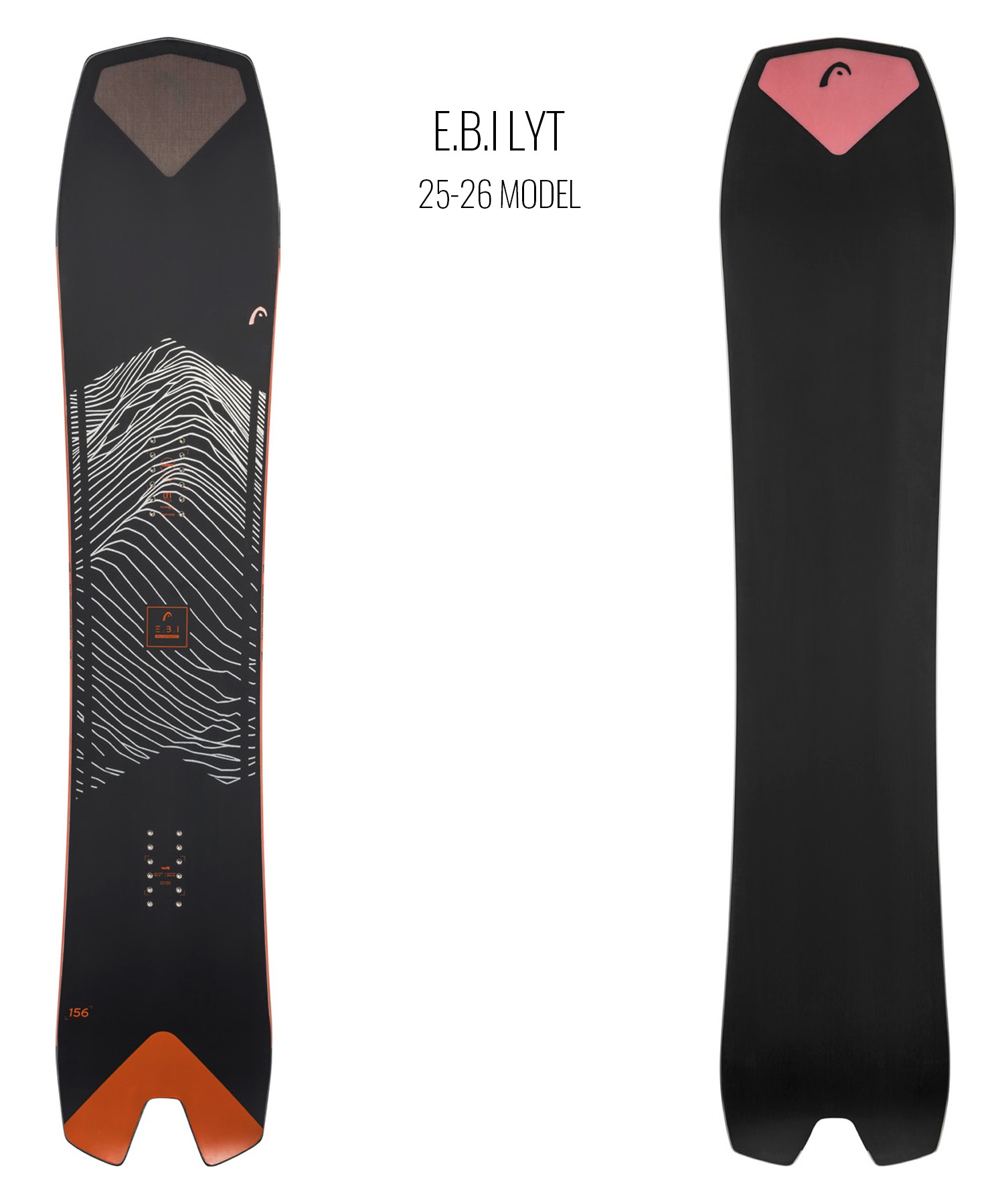 HEAD ヘッド イービーアイ ライト スノーボード 板 ユニセックス 25-26