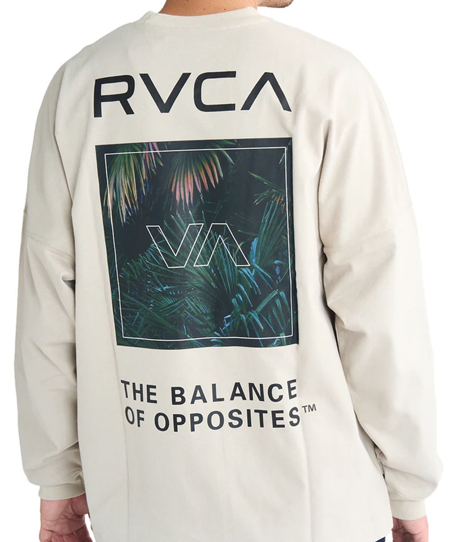 RVCA ルーカ 長袖 Tシャツ メンズ バックプリント ボックスロゴ