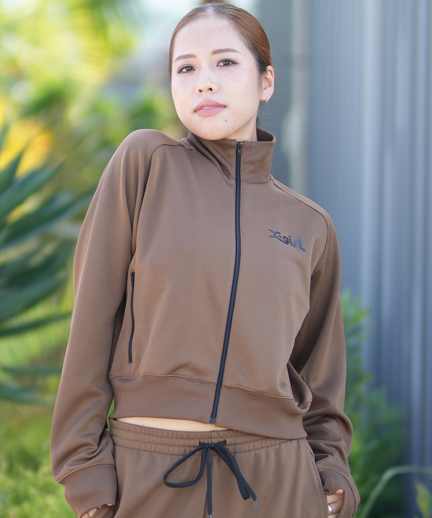 X-girl SPORTS エックスガールスポーツ ジャージ トラックジャケット