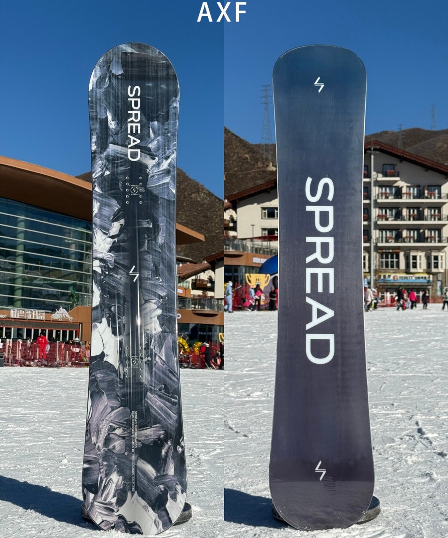 SPREAD スプレッド エーエックス エフ スノーボード 板 メンズ 25-26