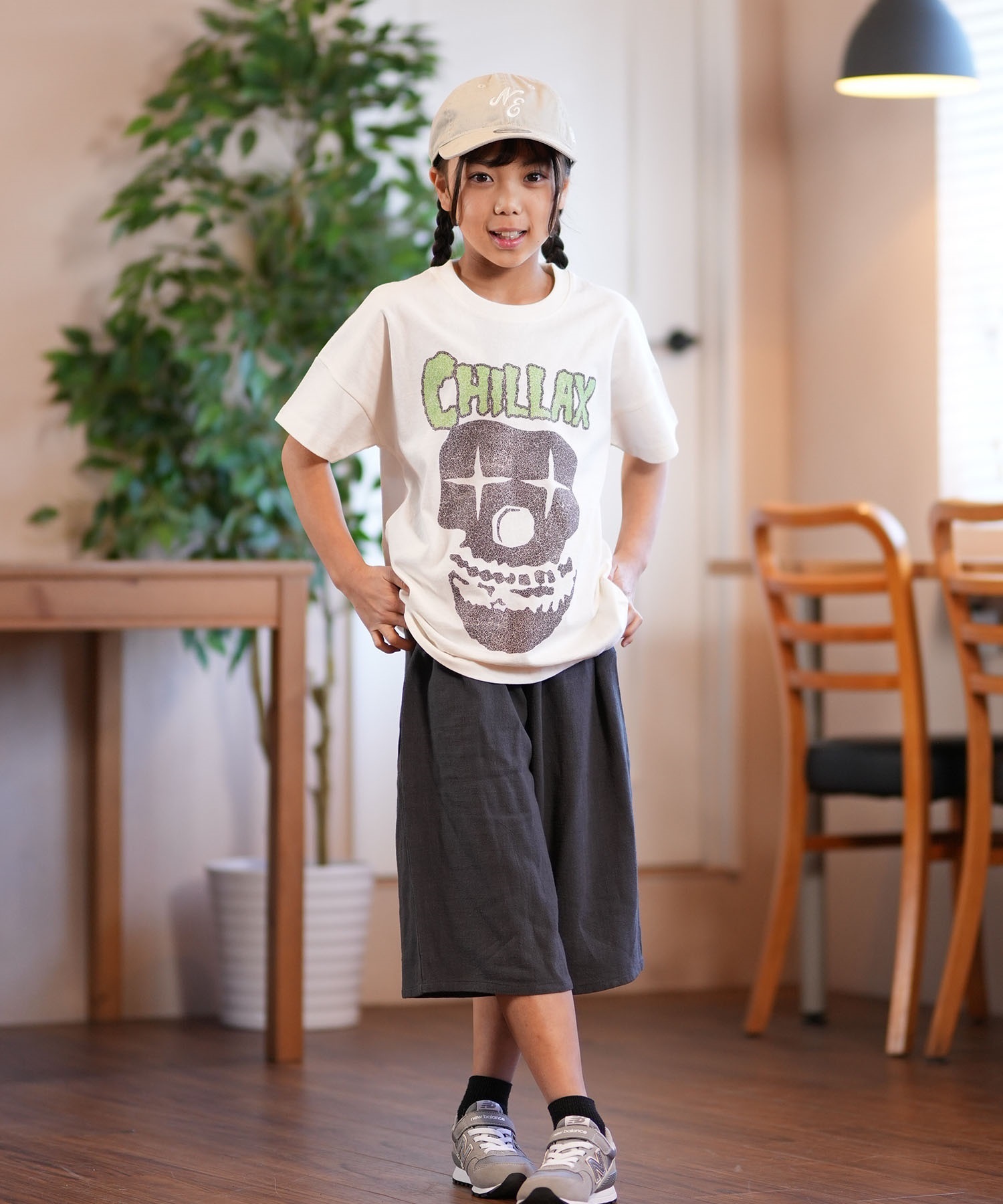 CHILLAX チラックス 半袖 Tシャツ キッズ ジュニア 子供 ヴィンテージ