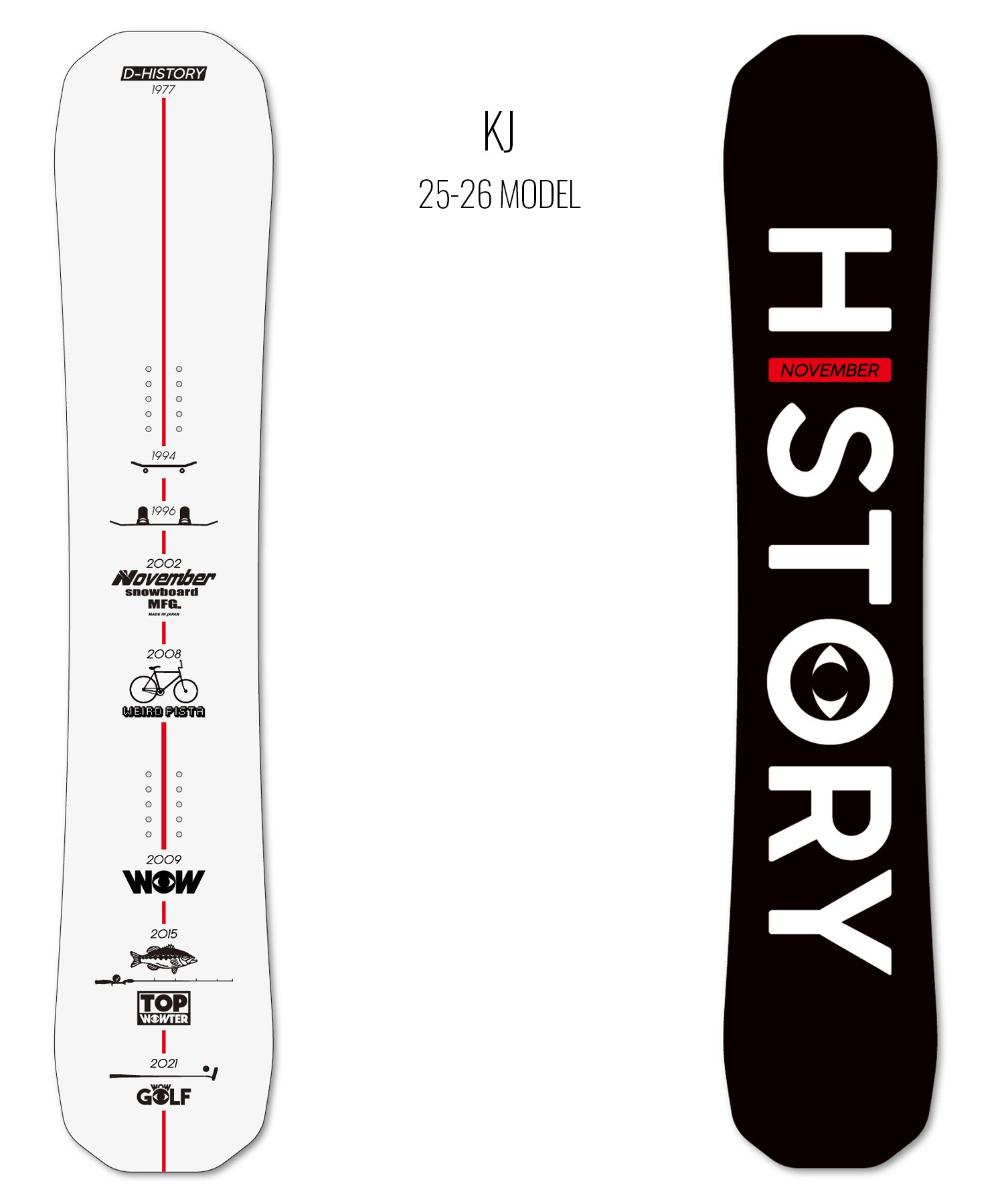 NOVEMBER ノーベンバー ケージェイ ワウ ドギー スノーボード 板