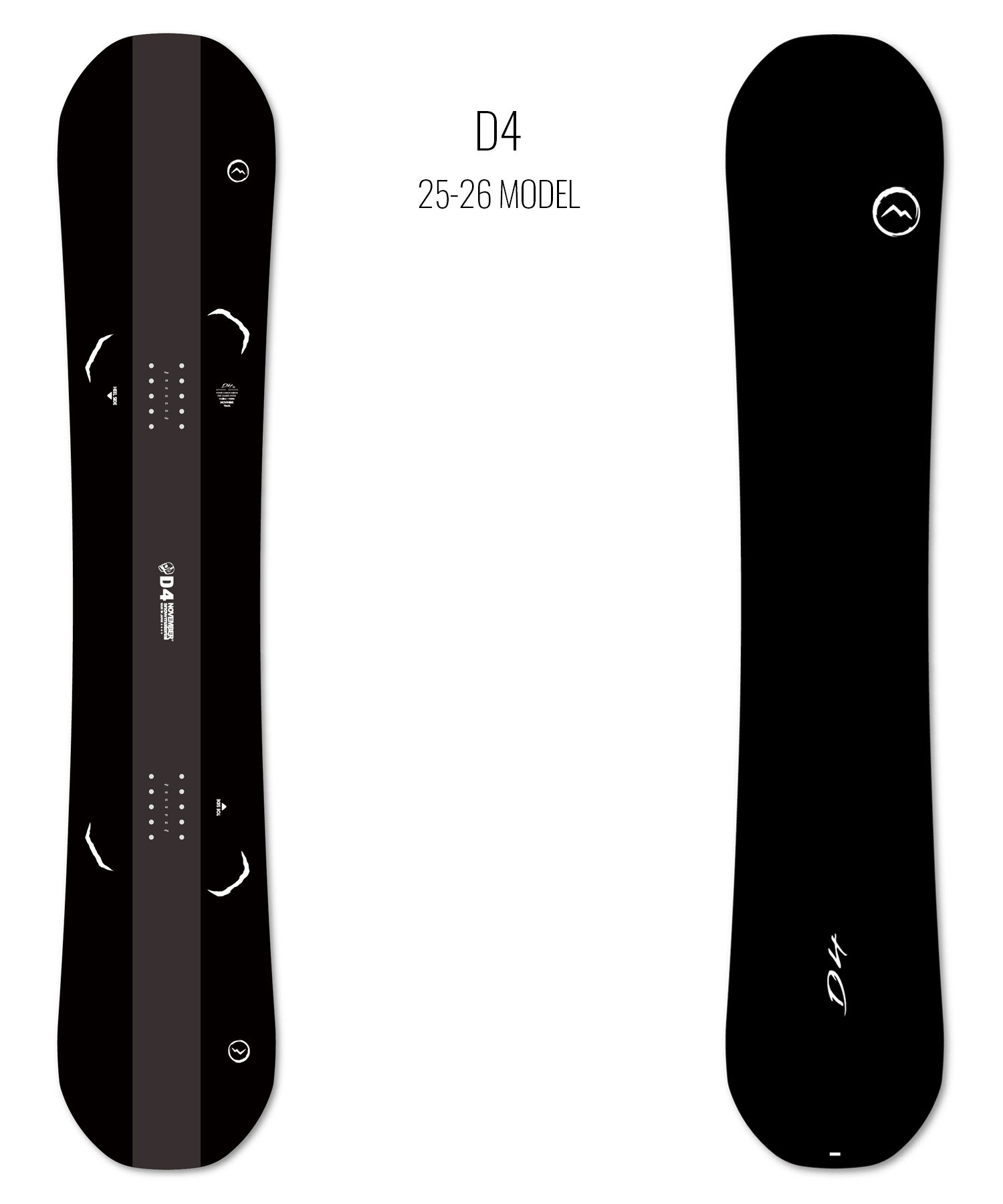 NOVEMBER ノーベンバー ディーフォー スノーボード 板 ユニセックス 25