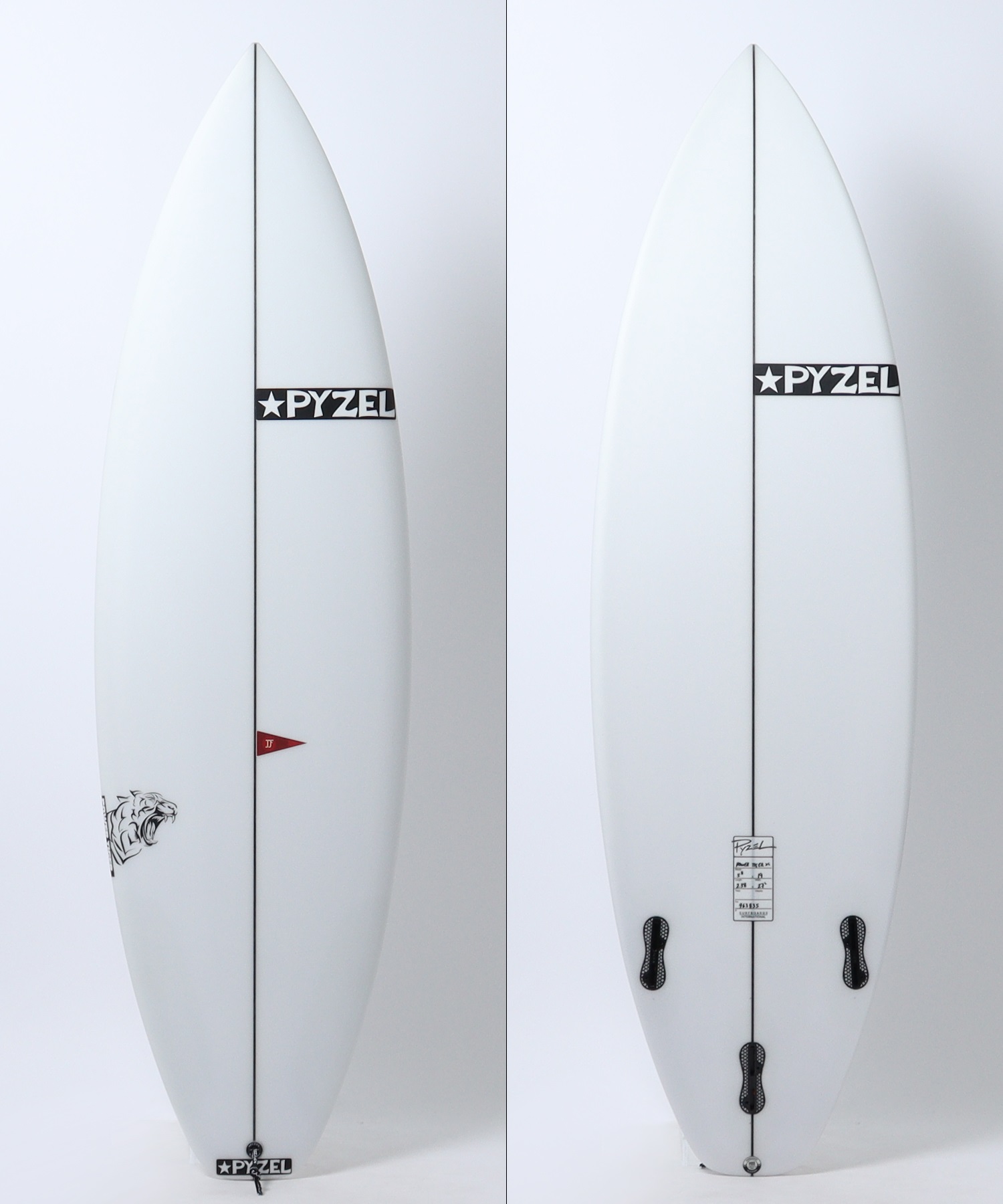 PYZEL パイゼル パワータイガー エックスエル ショートボード