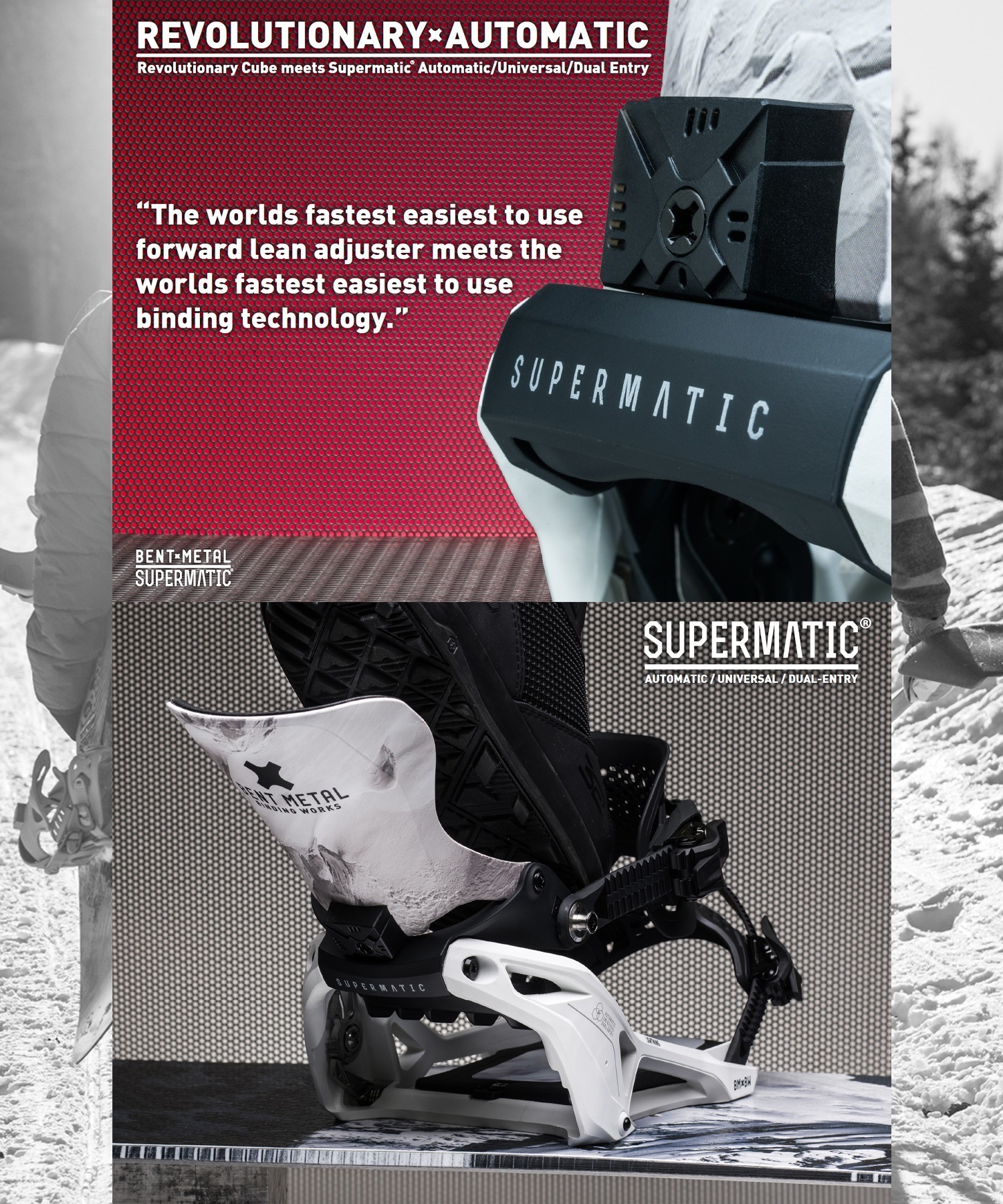 BENT METAL ベントメタル スノーボード バインディング ビンディング