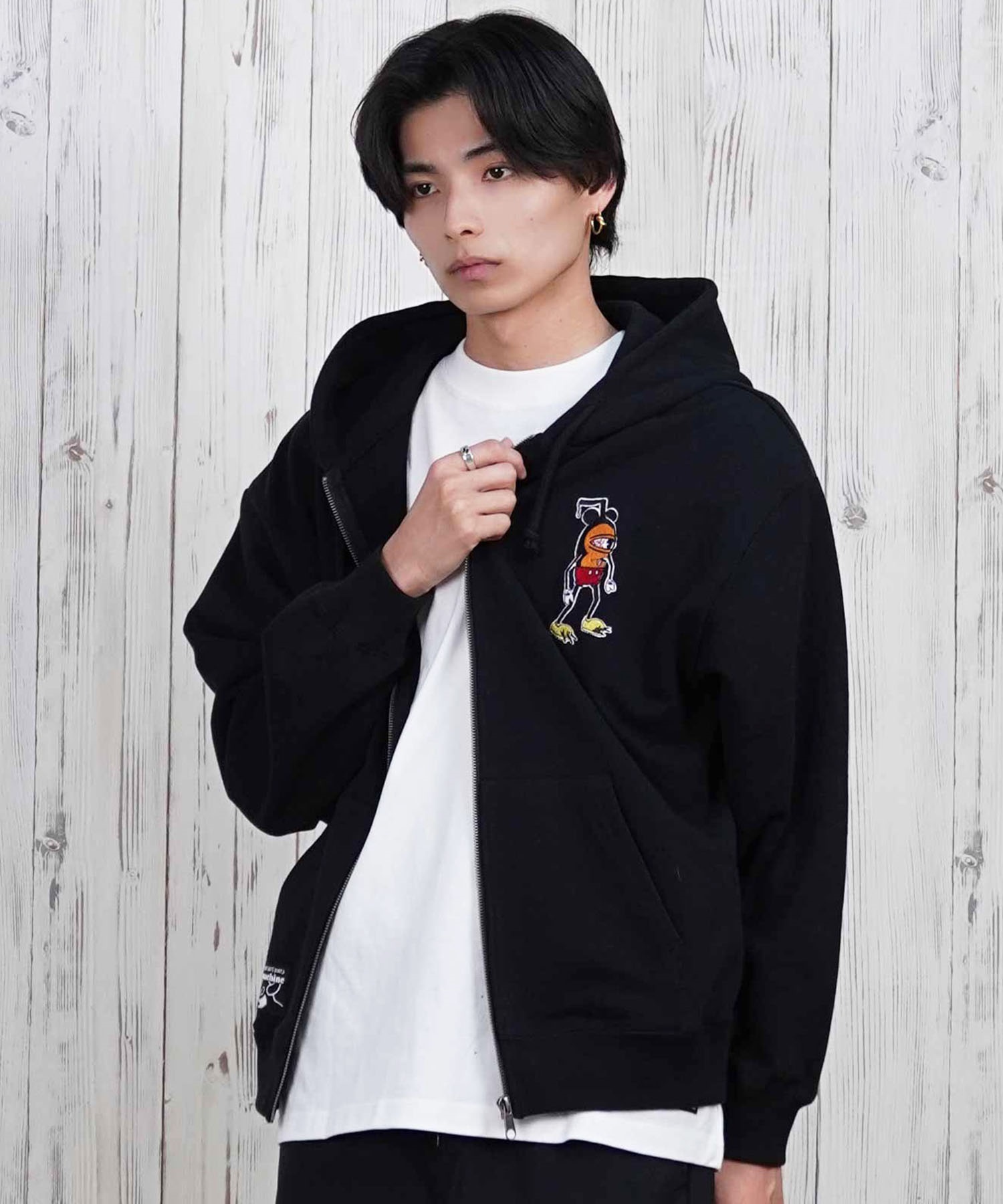 TOY MACHINE トイマシーン パーカー メンズ フルジップ ビック