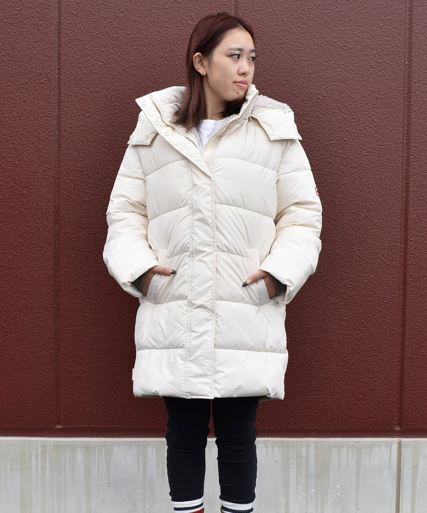 HUNTER ハンター アウター レディース イントレピッド ミッドレングス