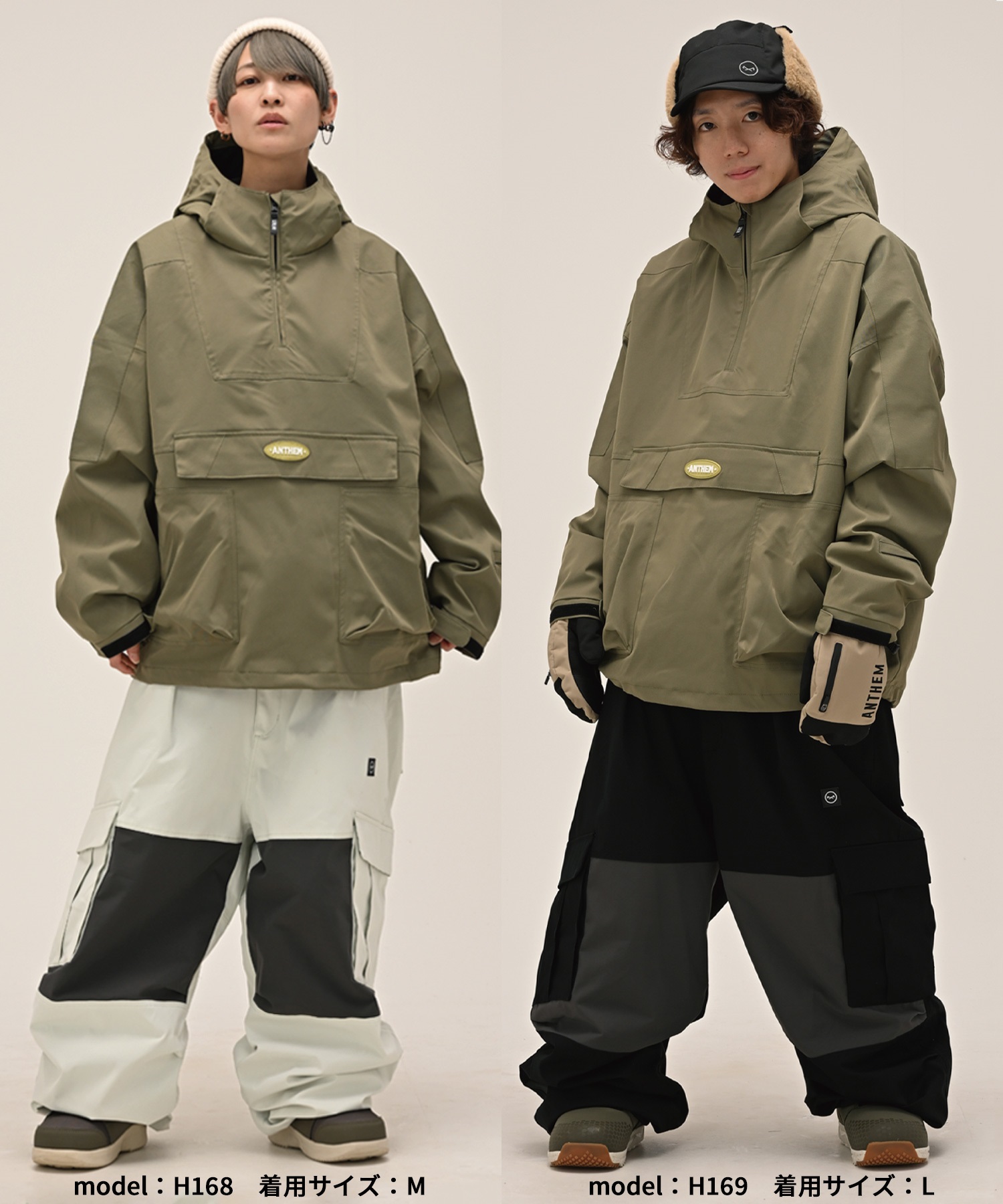 ANTHEM アンセム OVAL CAPTURED スノーボード ウェア ジャケット ユニ