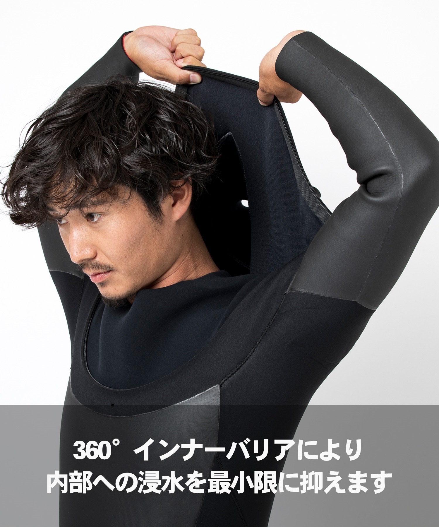 ONEILL オニール ﾌﾙ LCZ MR 5X3 MFW-207A4 ロングチェストジップ