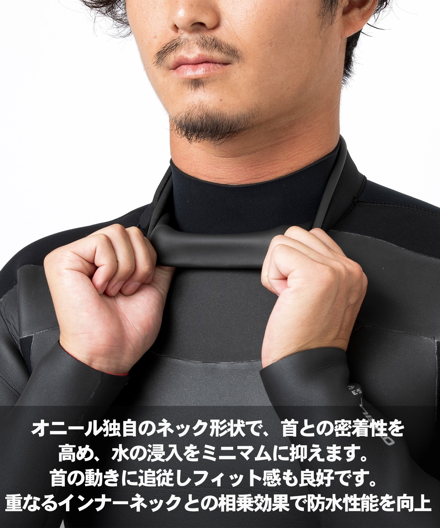 ONEILL オニール ﾌﾙ BZ MR ZEN ZIP 5X3mm MFW-106A4 バックジップ