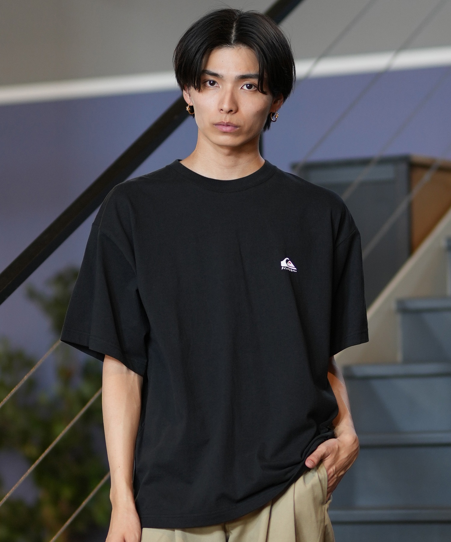QUIKSILVER クイックシルバー 半袖 Tシャツ メンズ オーバーサイズ