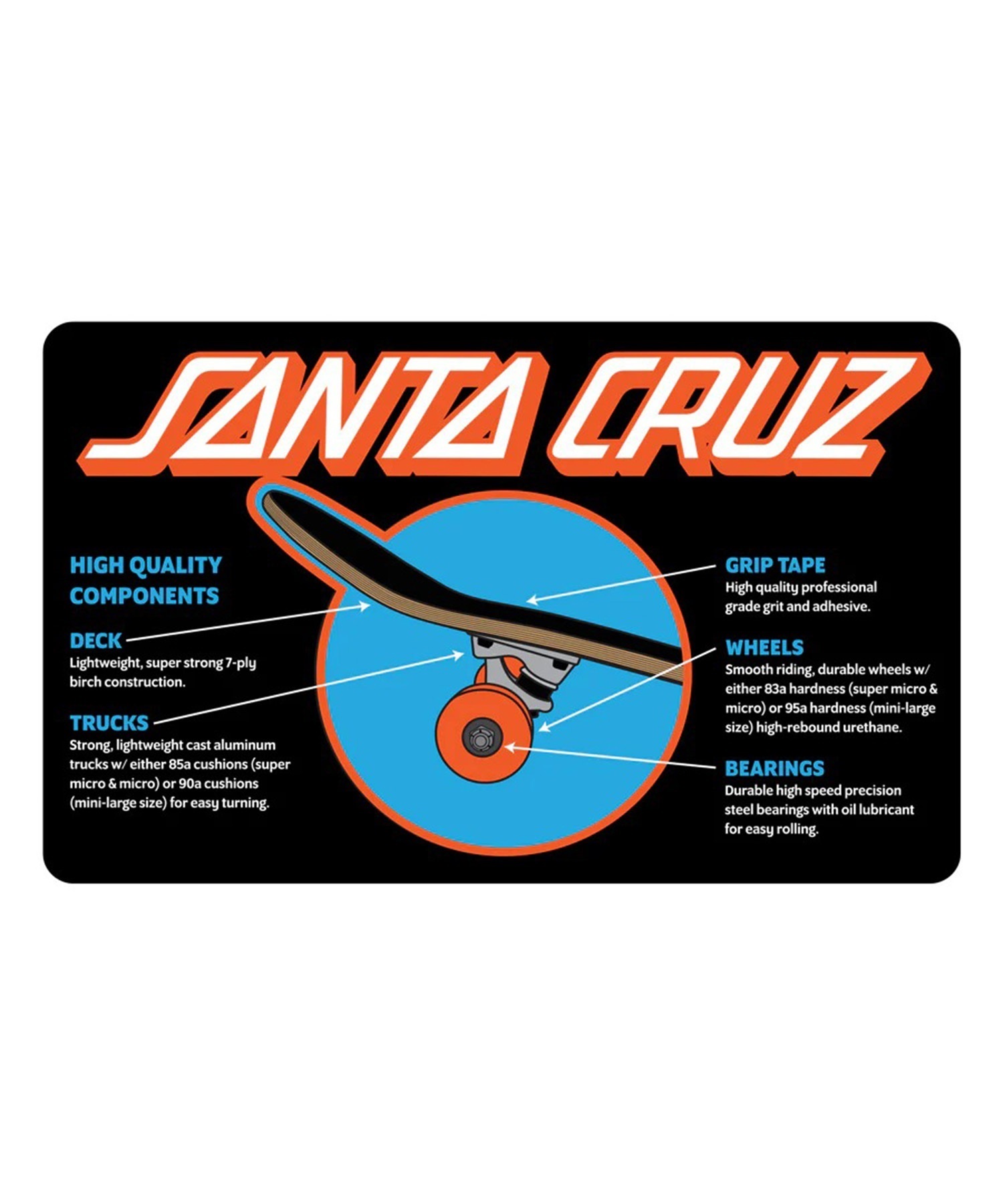 SANTA CRUZ サンタクルーズ スケートボード コンプリート7.5inch MICRO