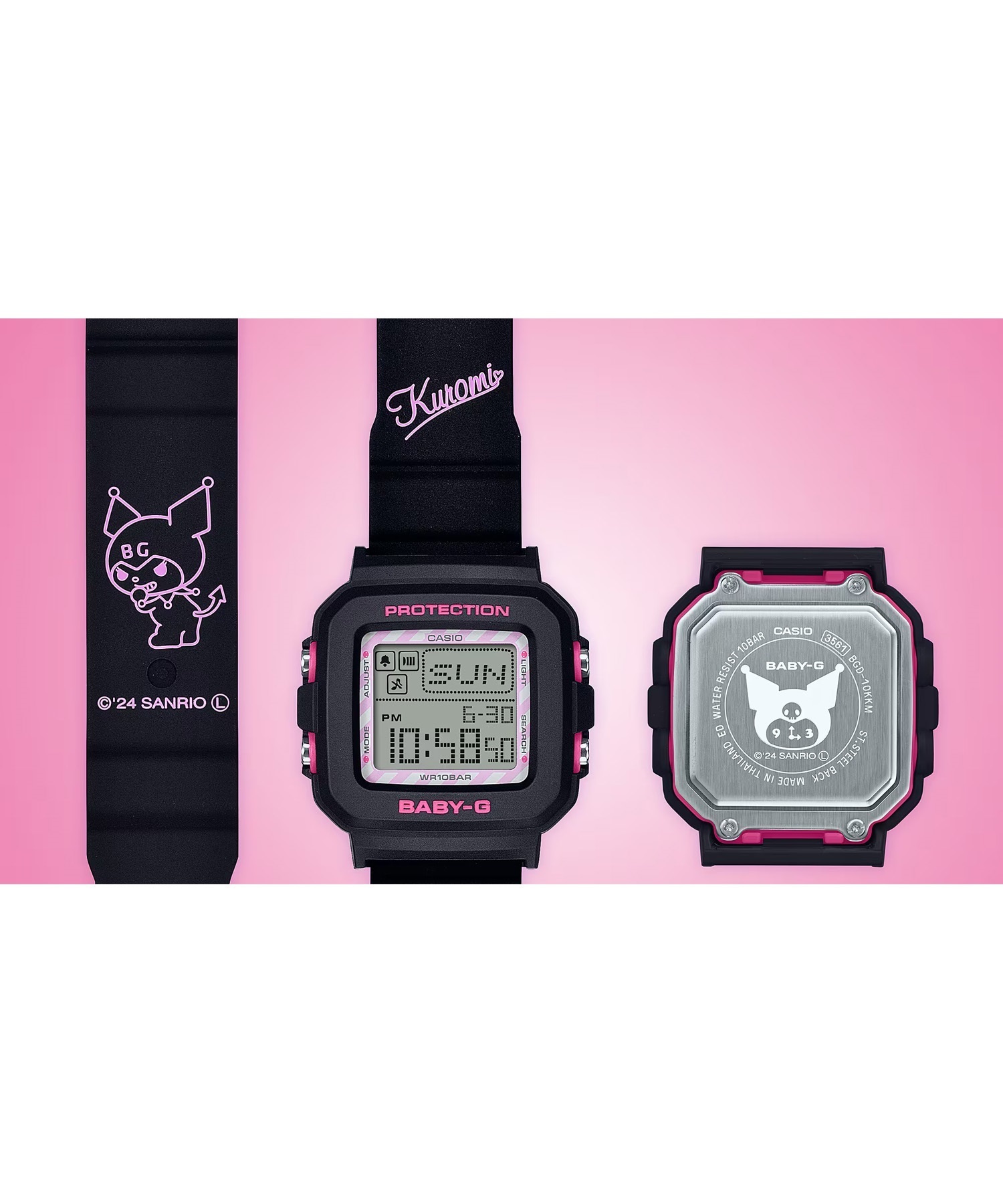 BABY-G ベイビージー × クロミ コラボレーション BGD-10KKM-1JR 時計