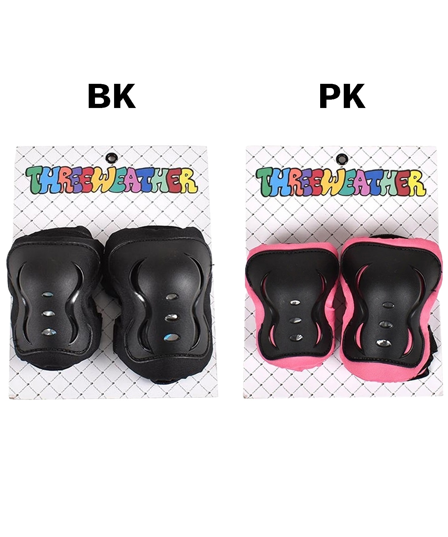 THREE WEATHER スリーウェザー スケートボード TW KD プロテクター2点