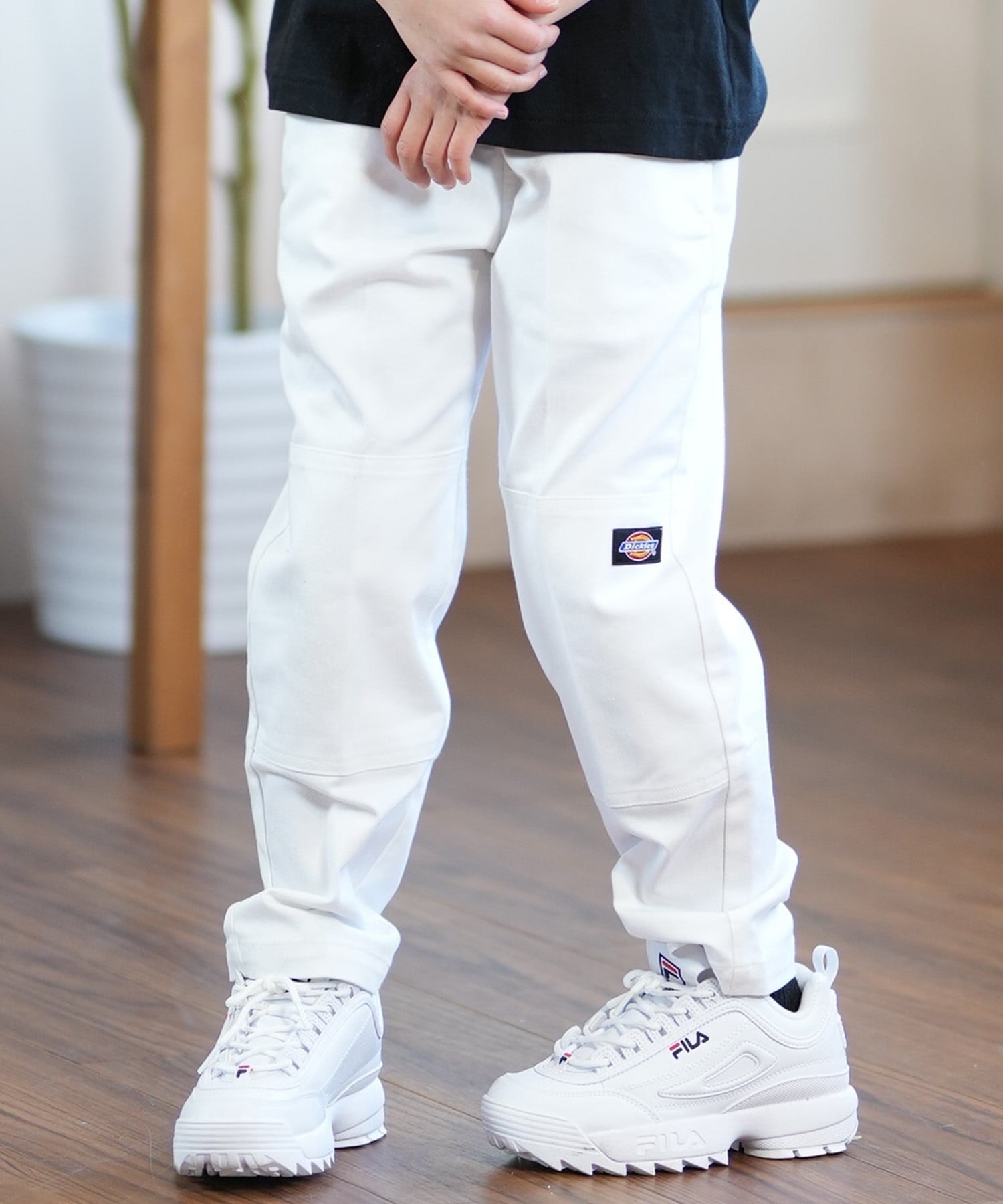 Dickies ディッキーズ ロングパンツ キッズ スケートボード ダブルニー