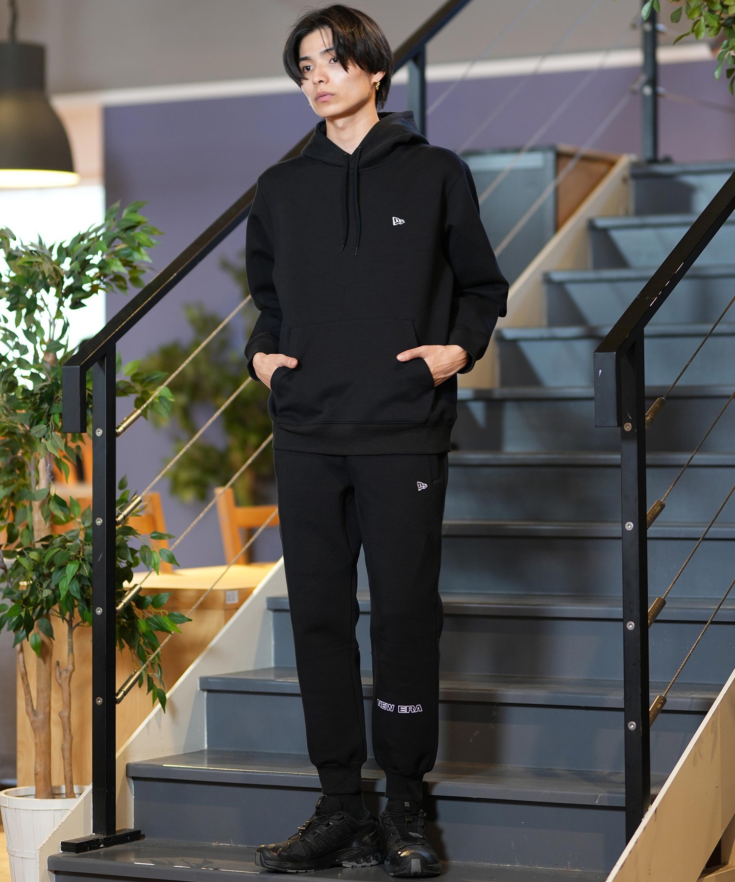 NEW ERA ニューエラ ロングパンツ スウェットパンツ メンズ テック