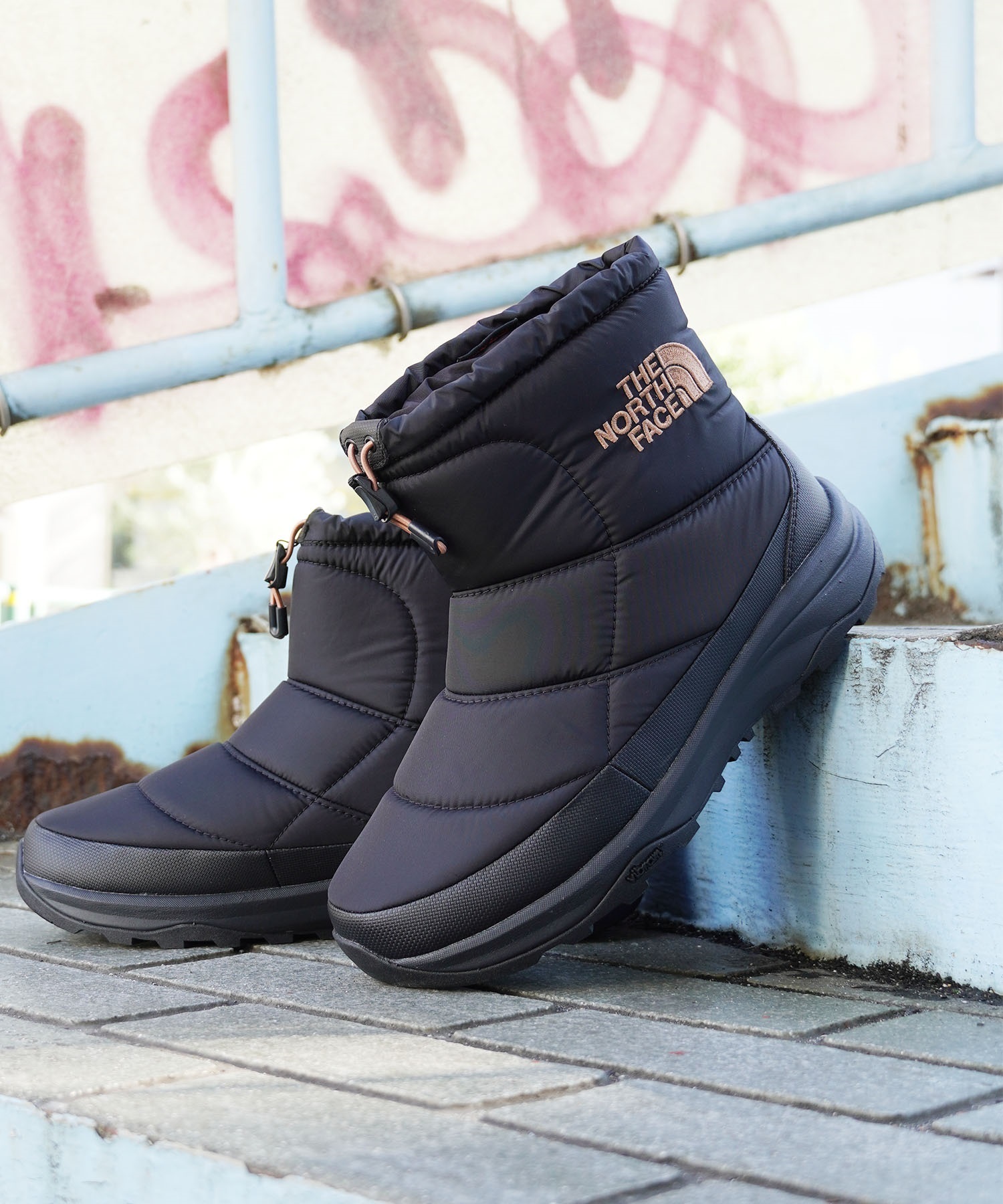 THE NORTH FACE スノーブーツ ブ ヌプシ 700/手袋S セット THE NORTH