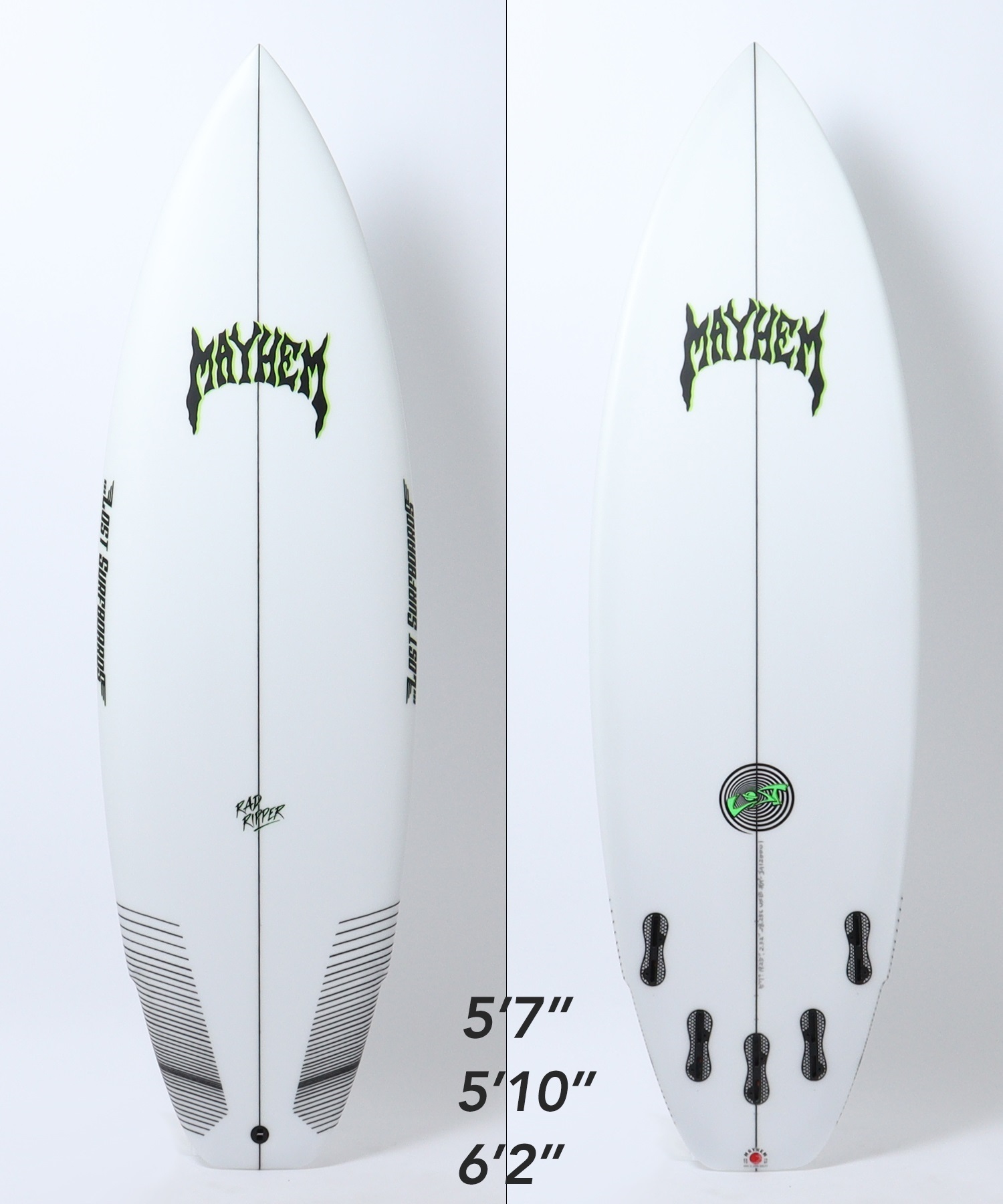 ⚠️購入前にコメント必須です。MAYHEM RAD RIPPER サーフボード