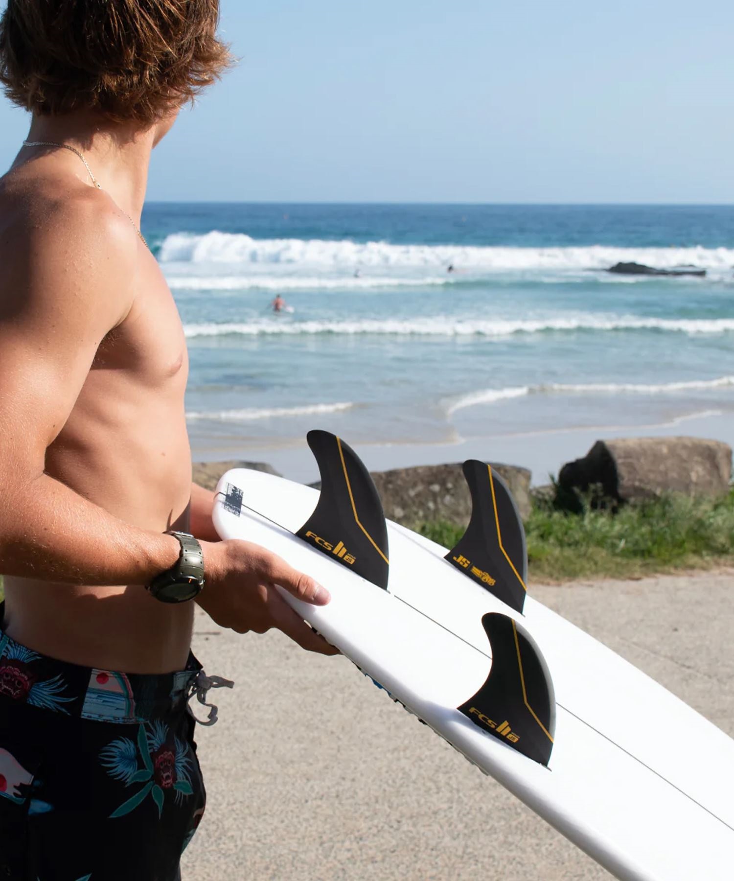 FCS2 PC JSフィン Mサイズ FCS2 PC JSフィン Mサイズ FCS II JS TRI