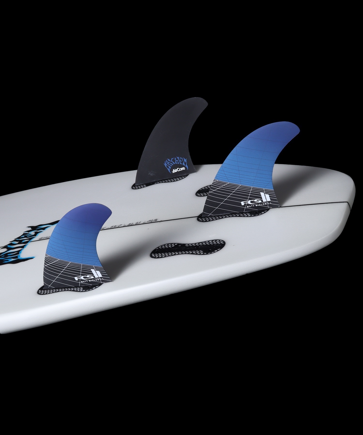 FCS2 エフシーエスツー Matt Biolos Tri-Quad Fins CARBON マット