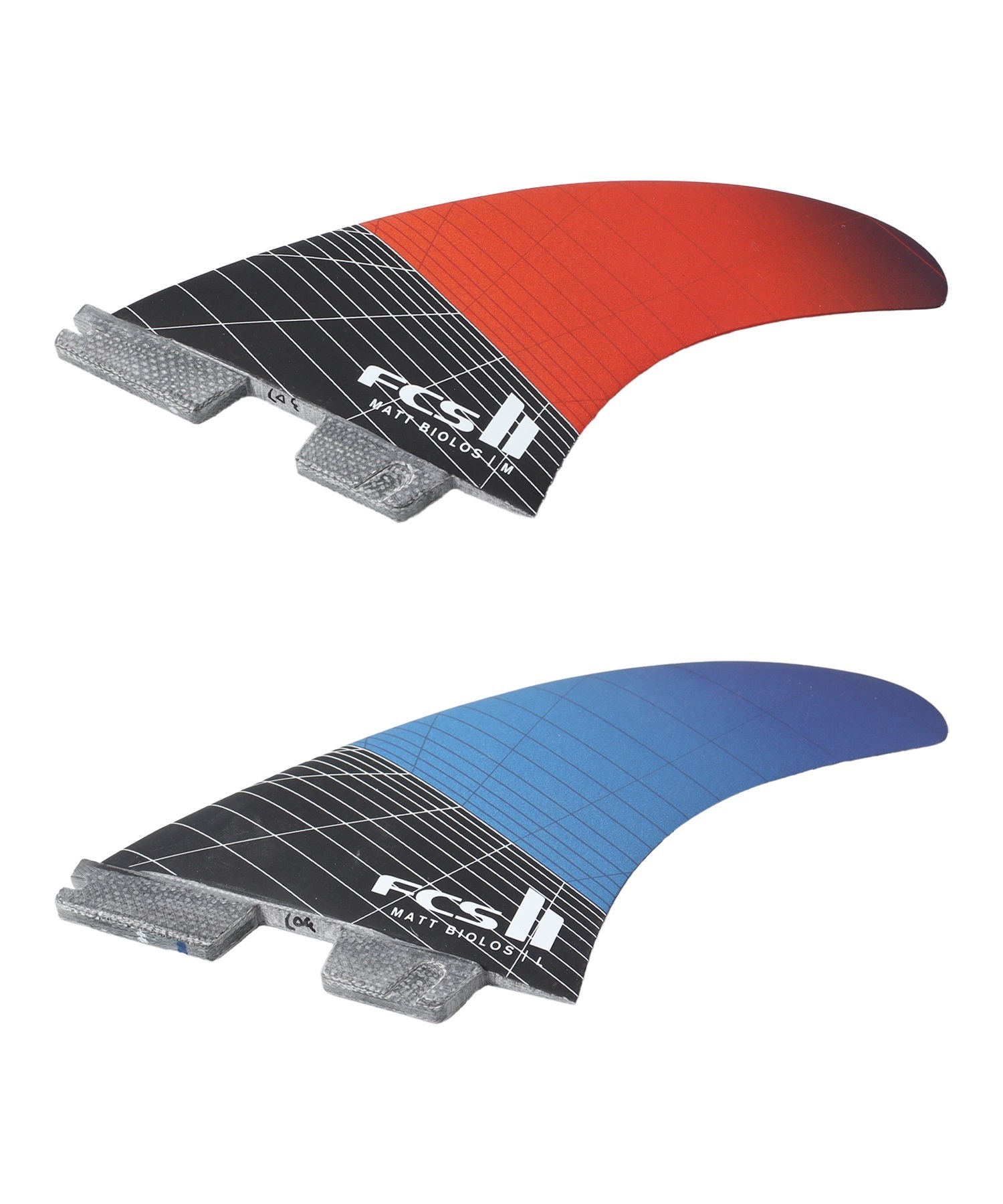 FCS2 エフシーエスツー Matt Biolos Tri-Quad Fins CARBON マット