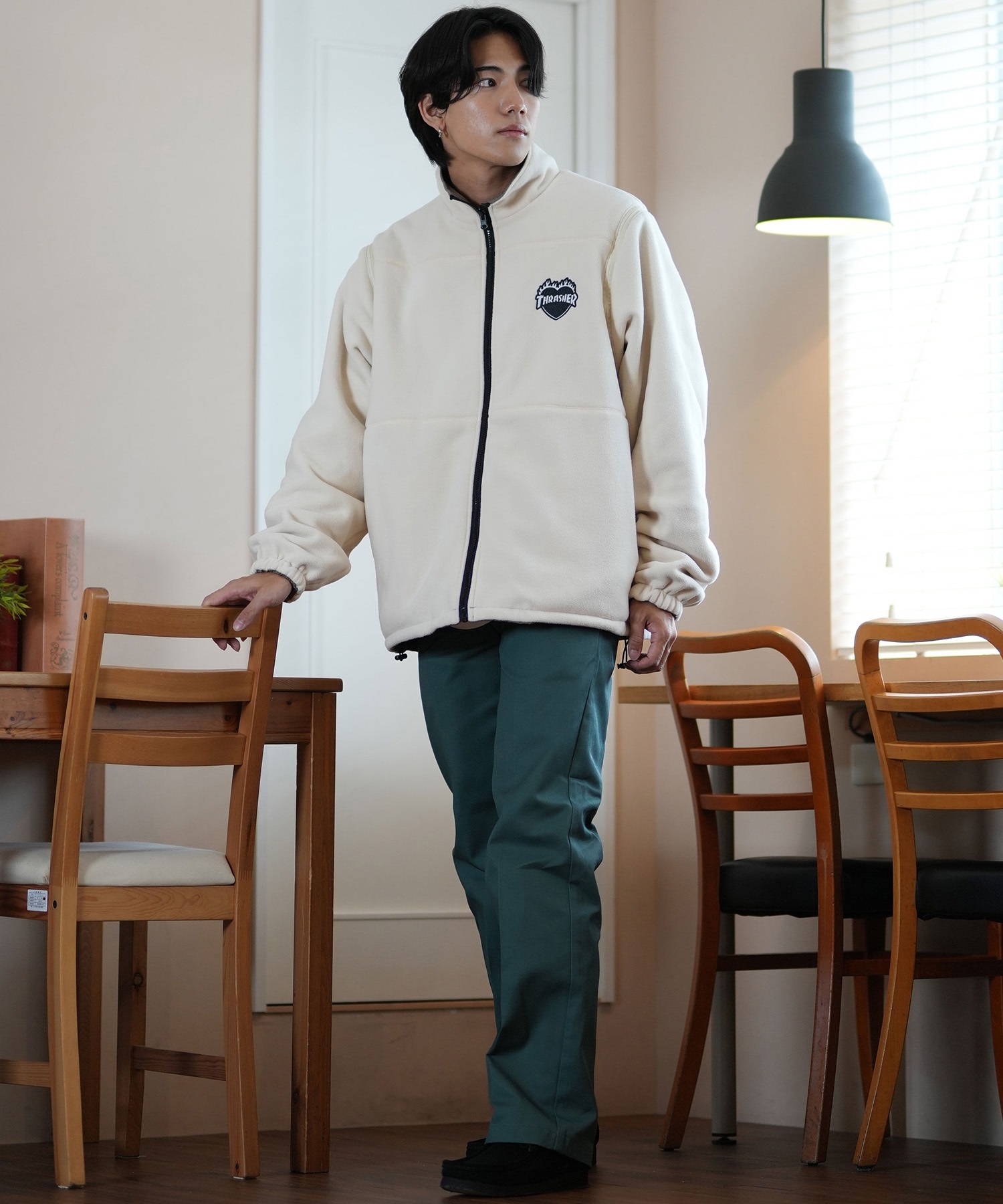 THRASHER スラッシャー アウター メンズ 4WAY ジャケット リバーシブル