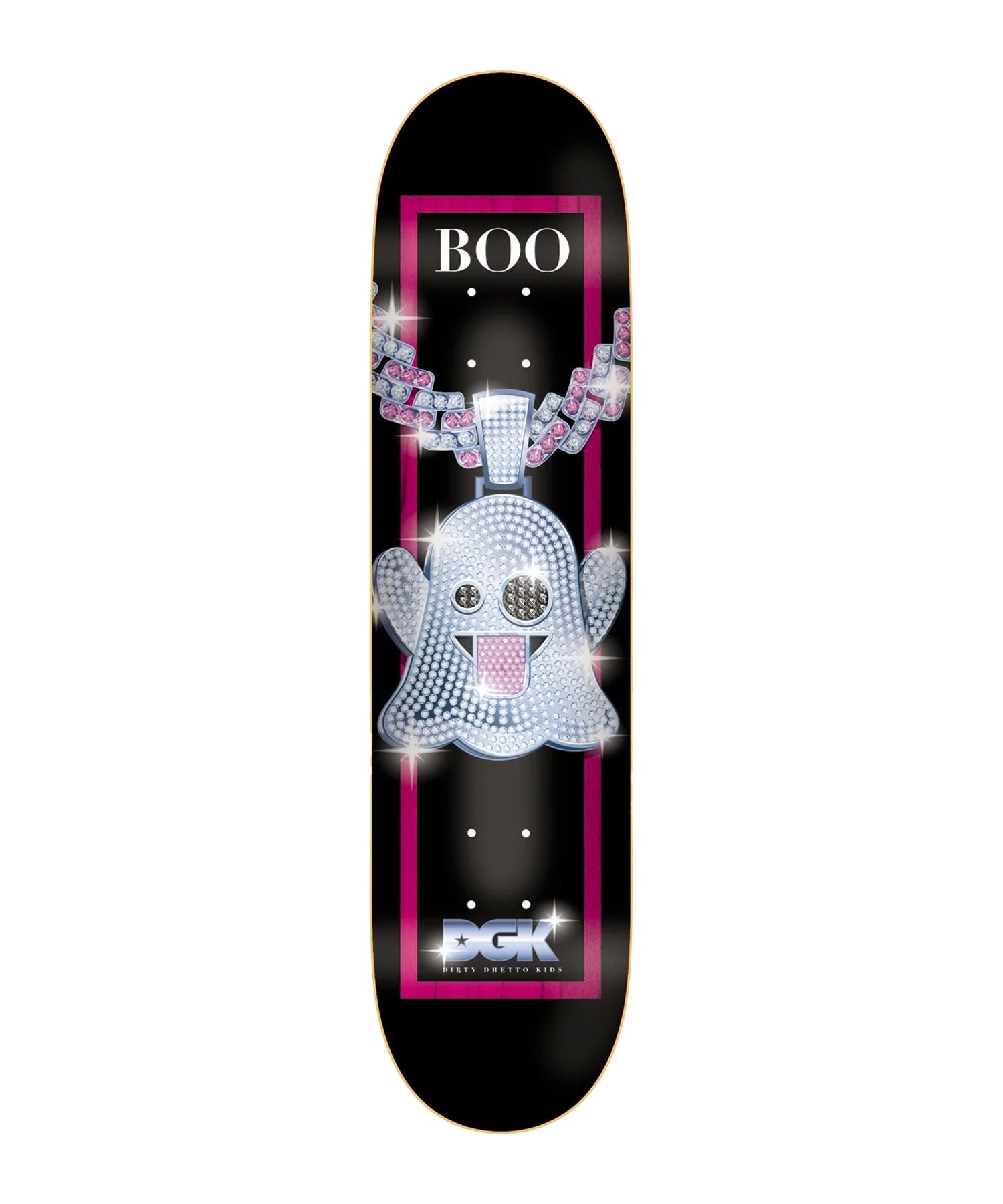 DGK ディージーケー スケートボード デッキ 7.8inch ICED BJ ムラサキ