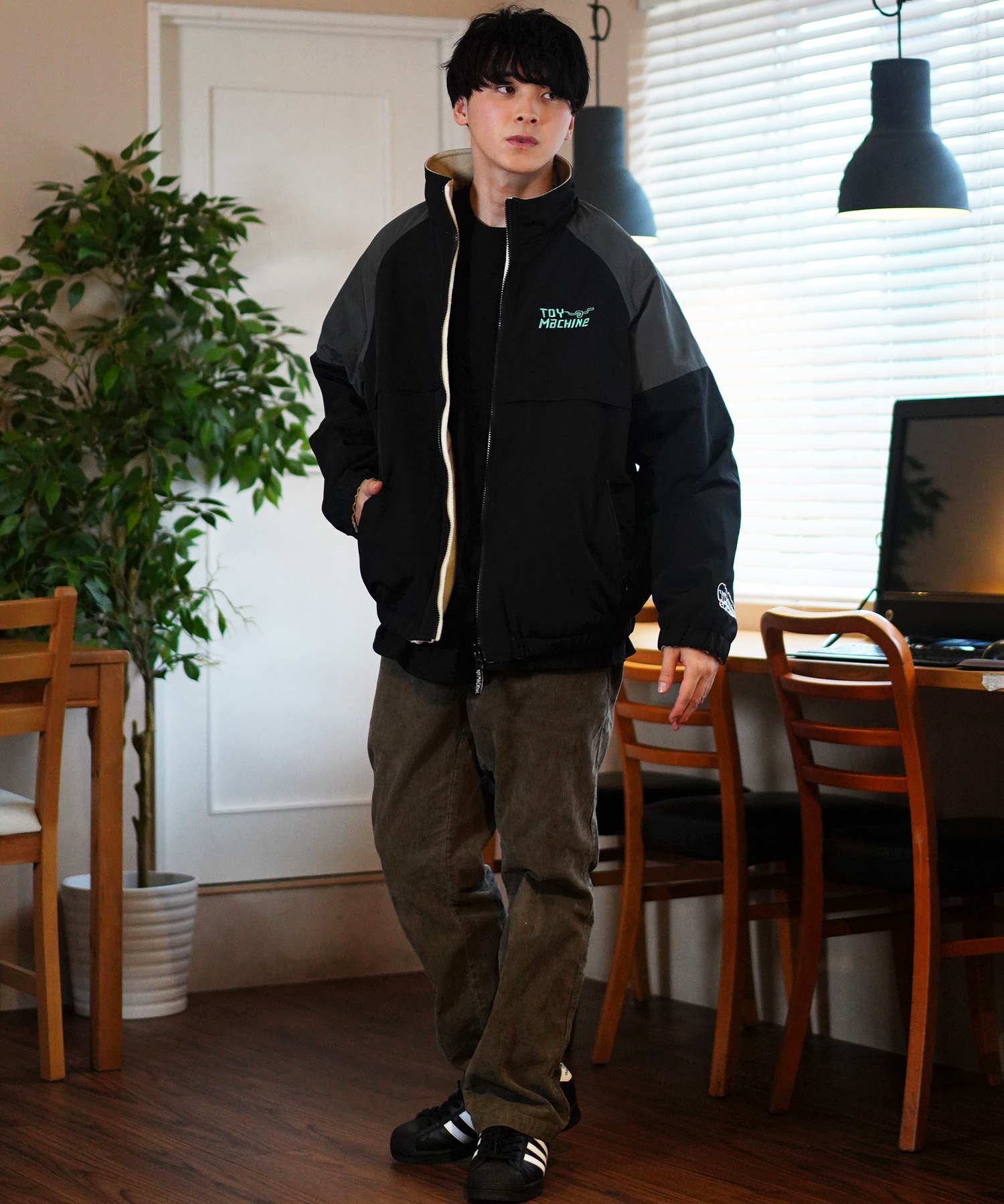 TOY MACHINE トイマシーン アウター メンズ リバーシブル ジャケット