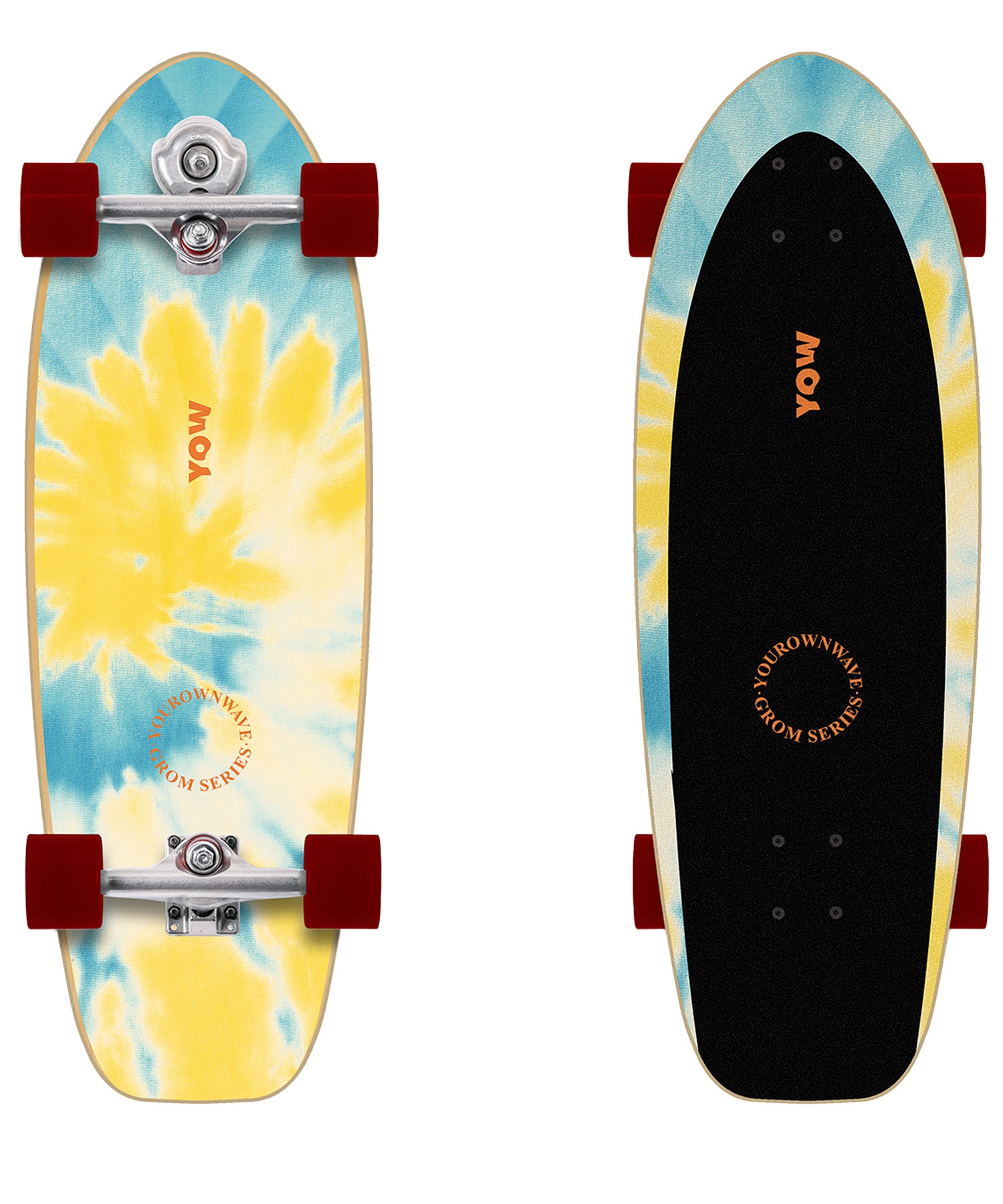 YOW ヤウ ロング スケートボード コンプリート 29.0inch GROM HOSSEGOR