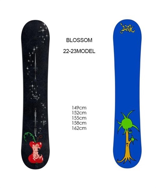 BURTON バートン ブロッサム 22943101000 スノーボード 板 22-23 JJ B3