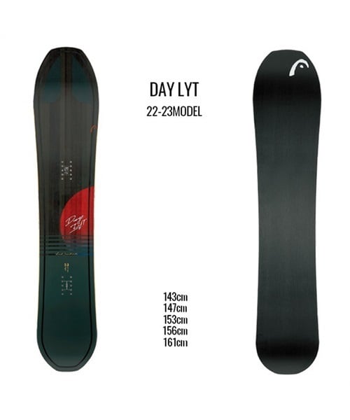 HEAD ヘッド デイ ライト スノーボード 板 メンズ 22-23 JJ J6