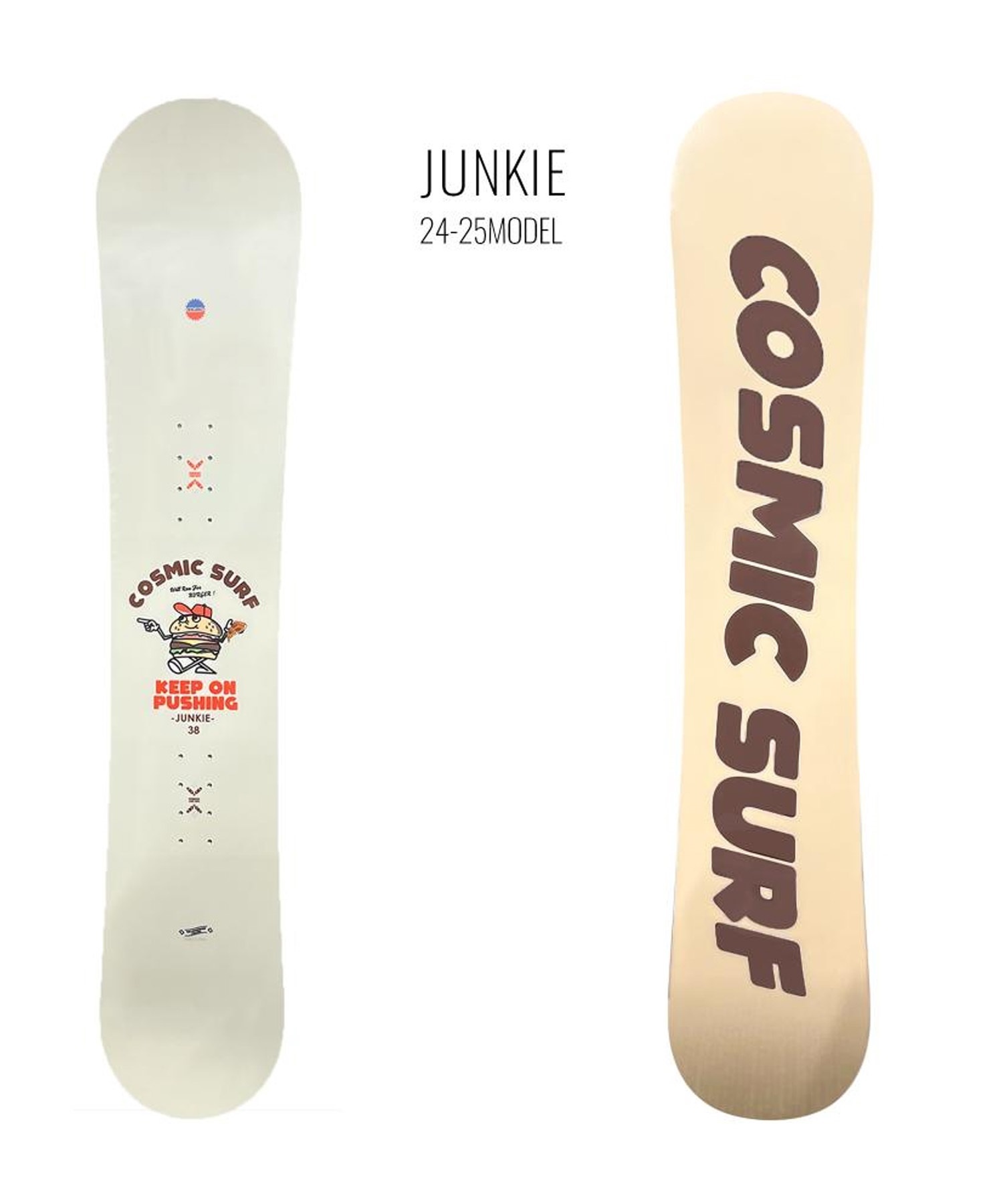 COSMIC SURF コスミックサーフ ジャンキー スノーボード 板 レディース