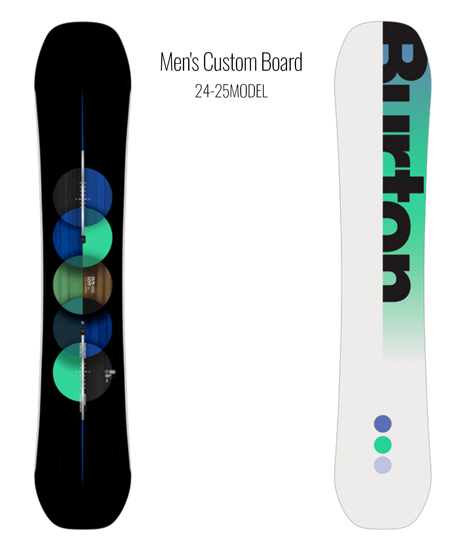 BURTON バートン メンズ・カスタム・ボード スノーボード 板 メンズ 24