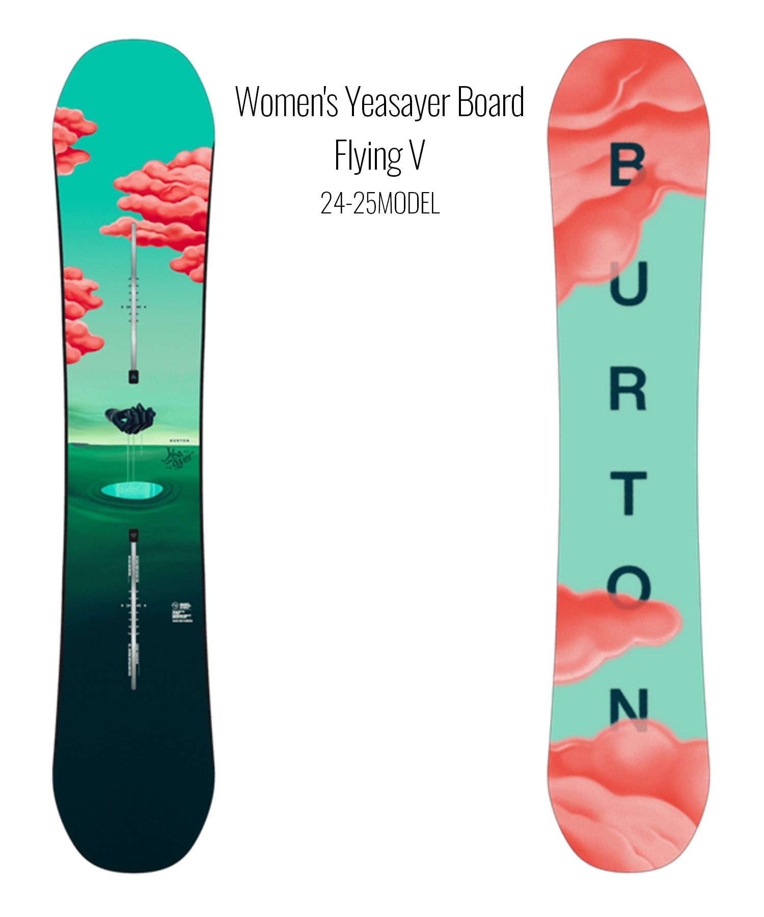 BURTON バートン ウィメンズ・イェーセイヤー・ボード・フライング V
