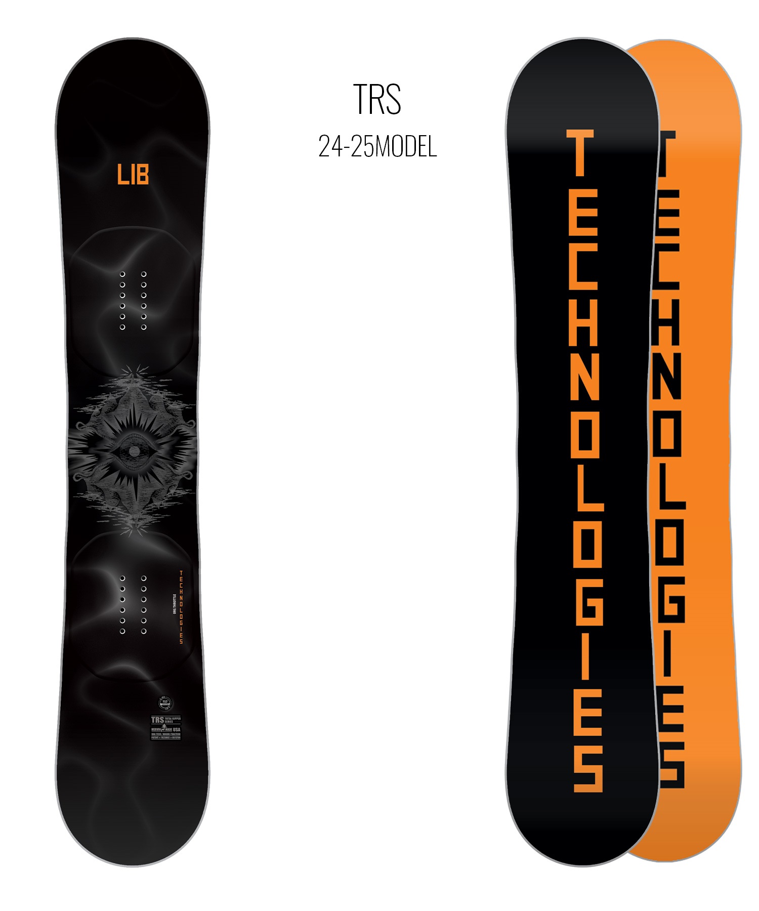 LIB technologiesスノーボード、GUNNERGYビンディング LIB