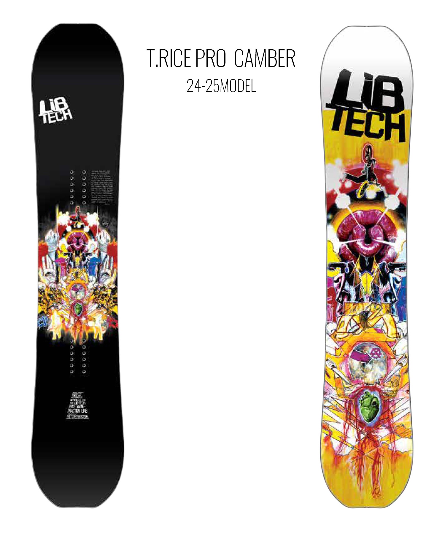 LIBTECH リブテック トラビス・ライス・プロ・キャンバー スノーボード