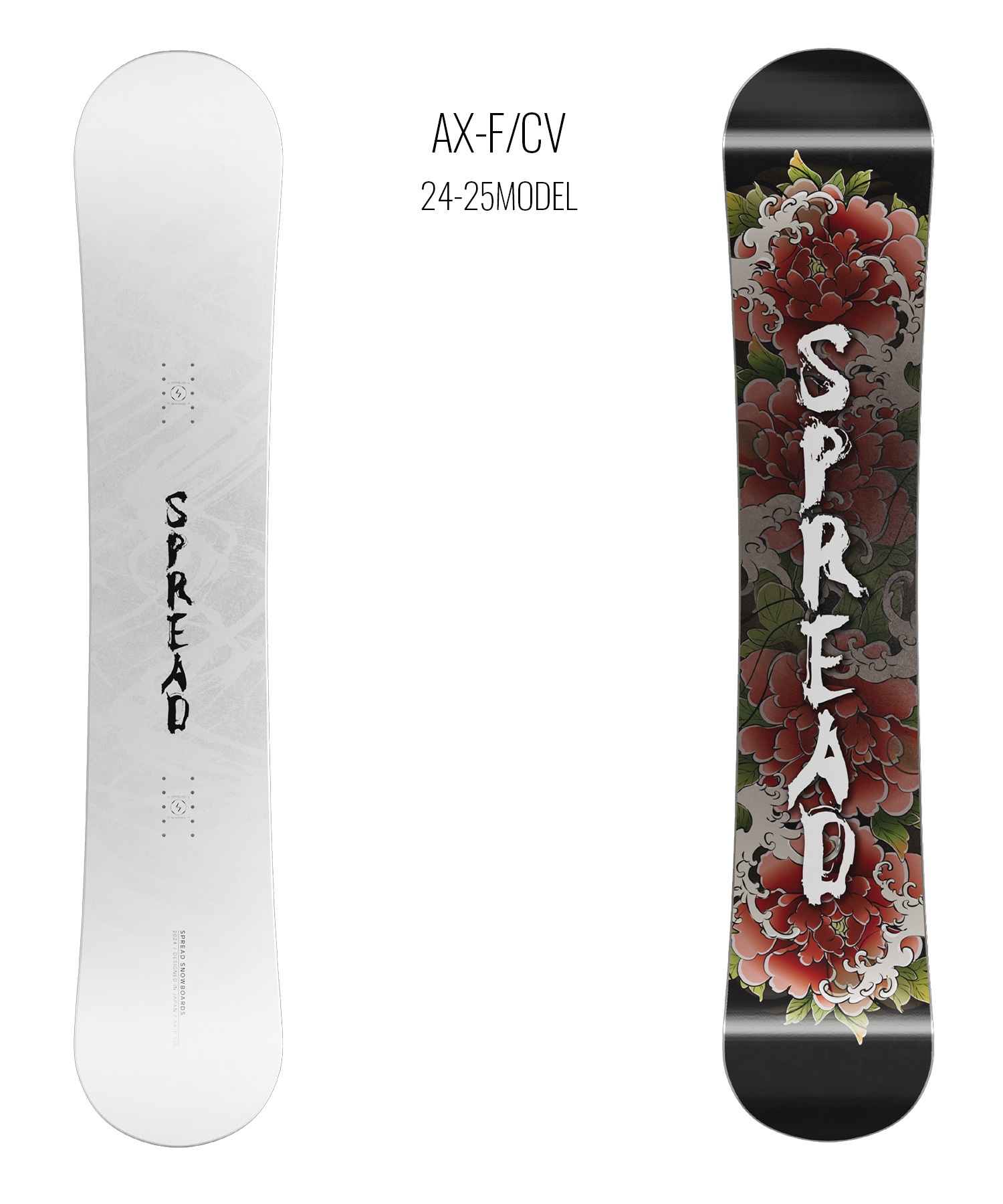 SPREAD スプレッド エーエックスエフ シーブイ スノーボード 板 メンズ