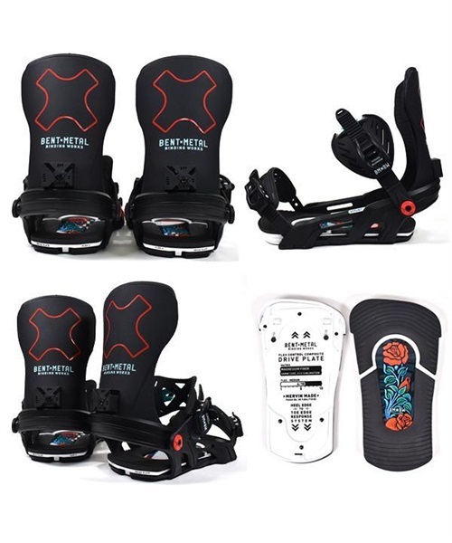 BENT METAL ベントメタル STYLIST-WOMENS スノーボード バインディング