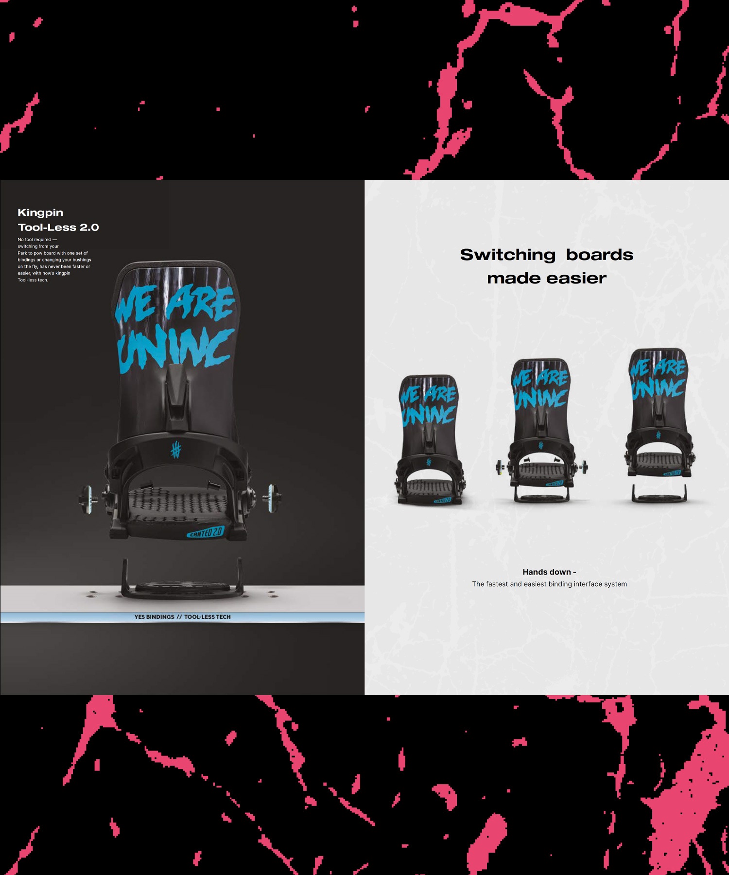 YES イエス VETTA スノーボード バインディング ビンディング