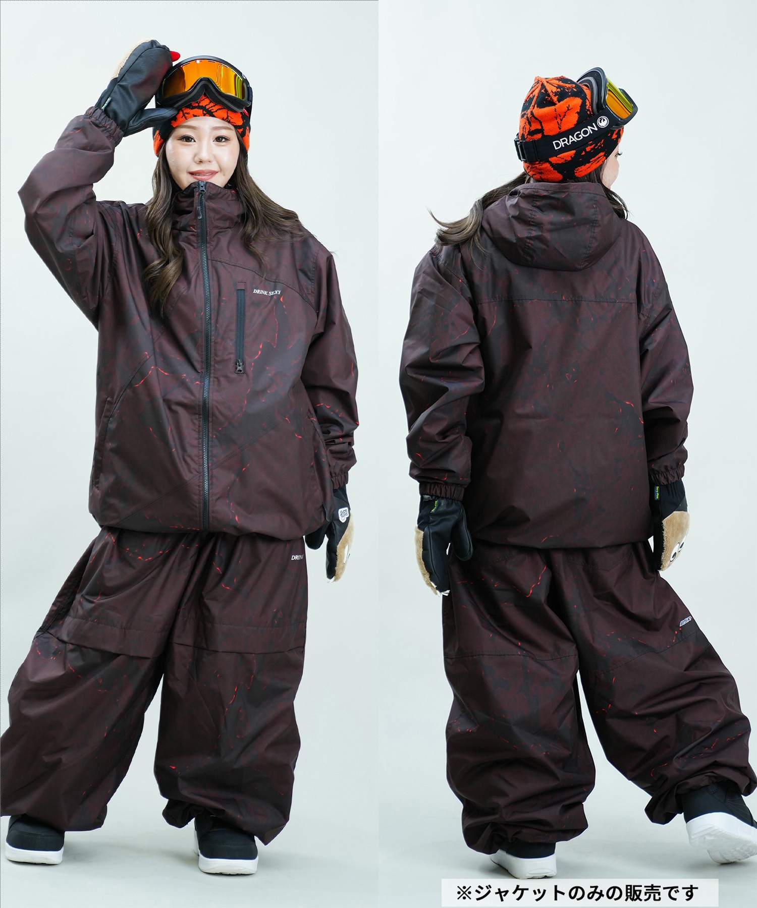 BSRABBIT ビーエスラビット DSXBS TRIANGLE HOODED JACKET