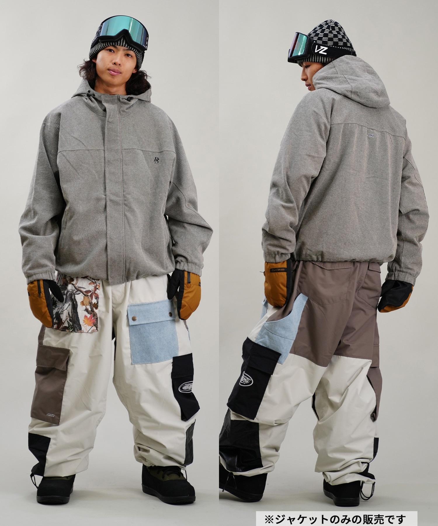 BSRABBIT ビーエスラビット スノーボード ウェア ジャケット ユニ