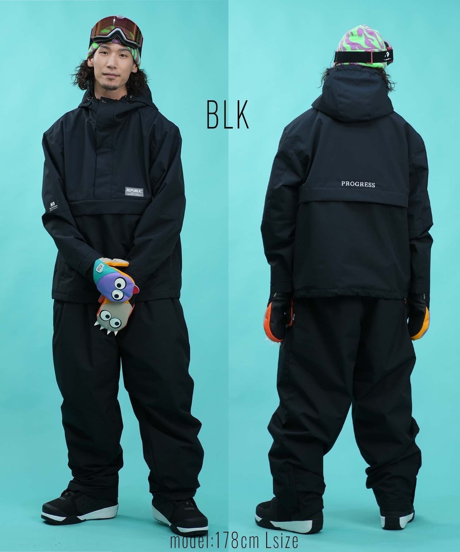 REPUBLIC リパブリック JK TRAIL PULLOVER スノーボード ウェア