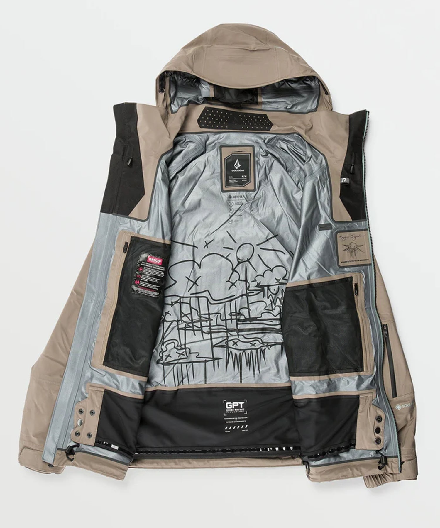 VOLCOM ボルコム GUCH STRC GORE-TEX スノーボード ウェア ジャケット