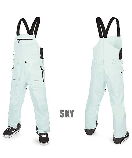 VOLCOM ボルコム RAIN-GORE-TEX-BIB スノーボード ウェア パンツ 22-23