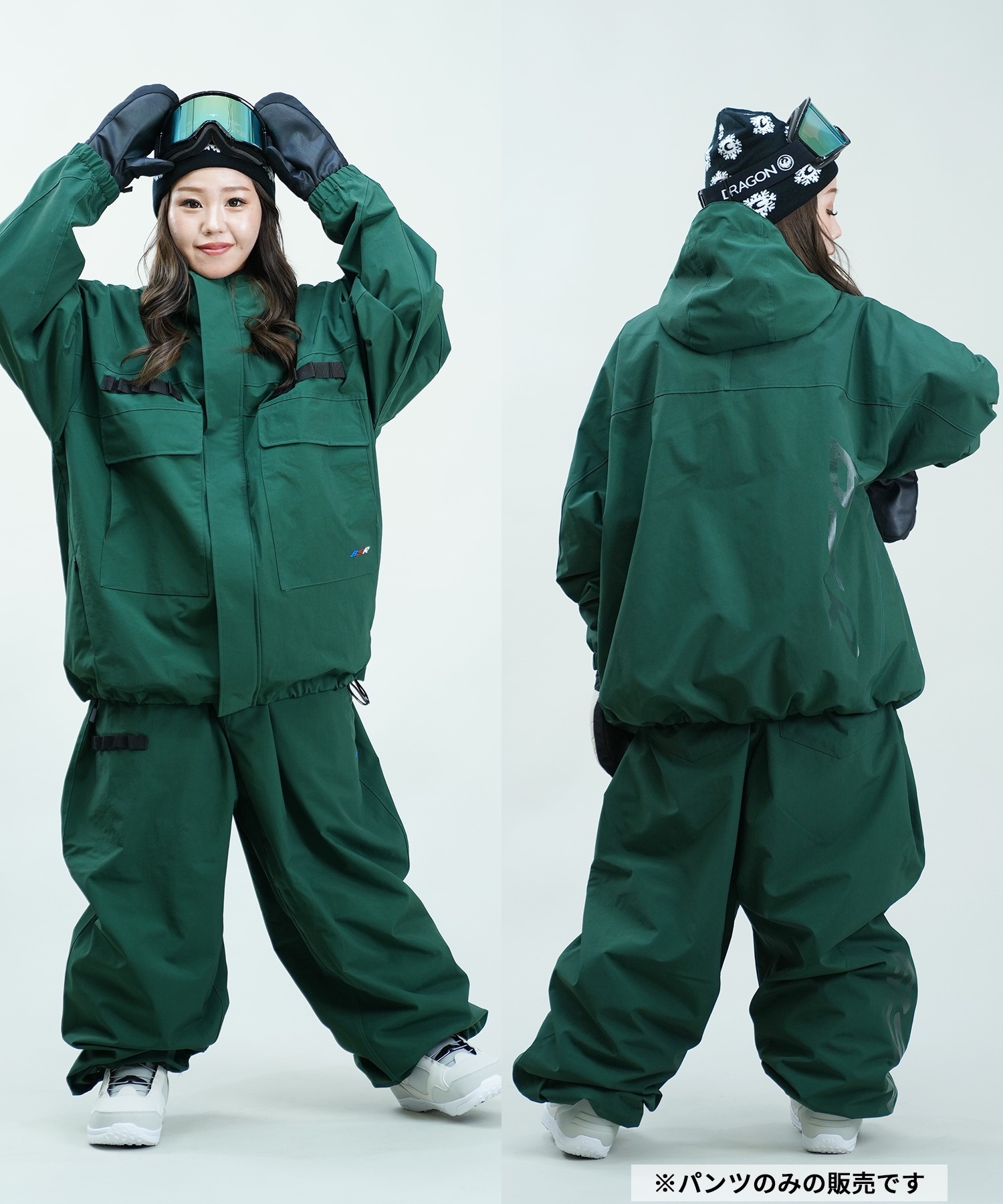 BSRABBIT ビーエスラビット REFINED SUPER WIDE VENTILATION PANTS