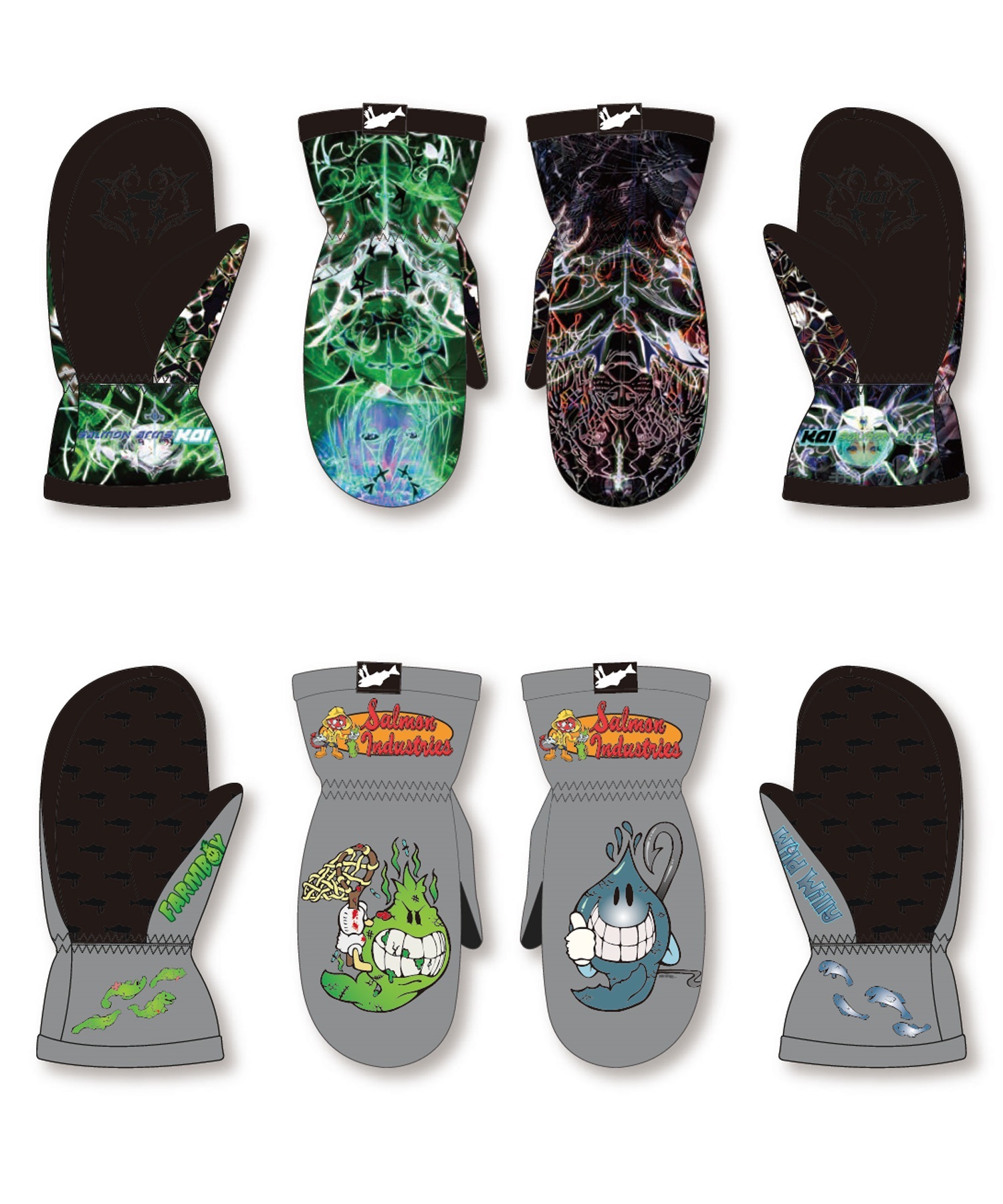 SALMON ARMS サーモンアームズ Team Mitt ミトン スノーボード