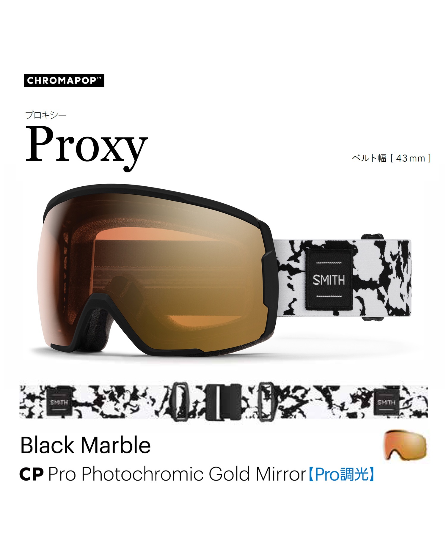SMITH スミス PROXY 球面 スノーボード ゴーグル ユニセックス